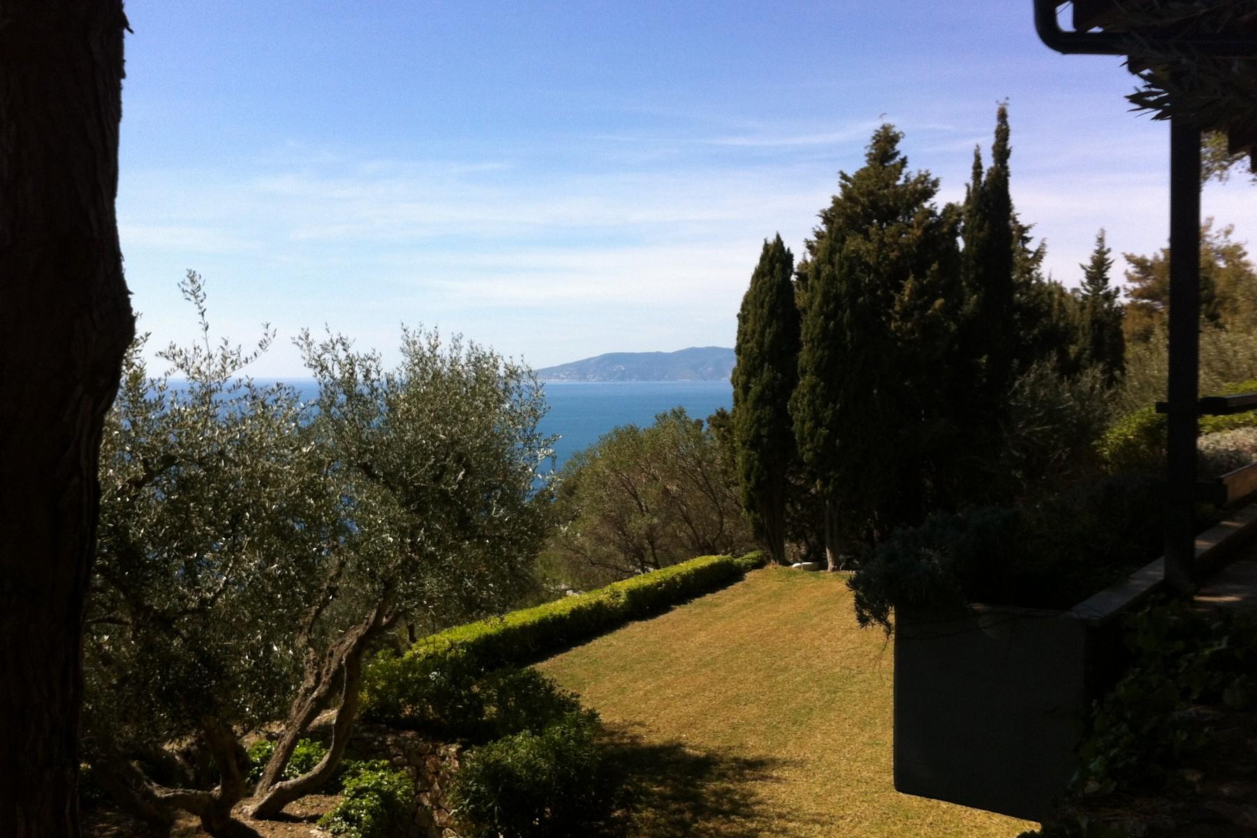 Тосканская вилла с бассейном в панорамном месте полуострова Монте-Арджентарио, Италия - 21