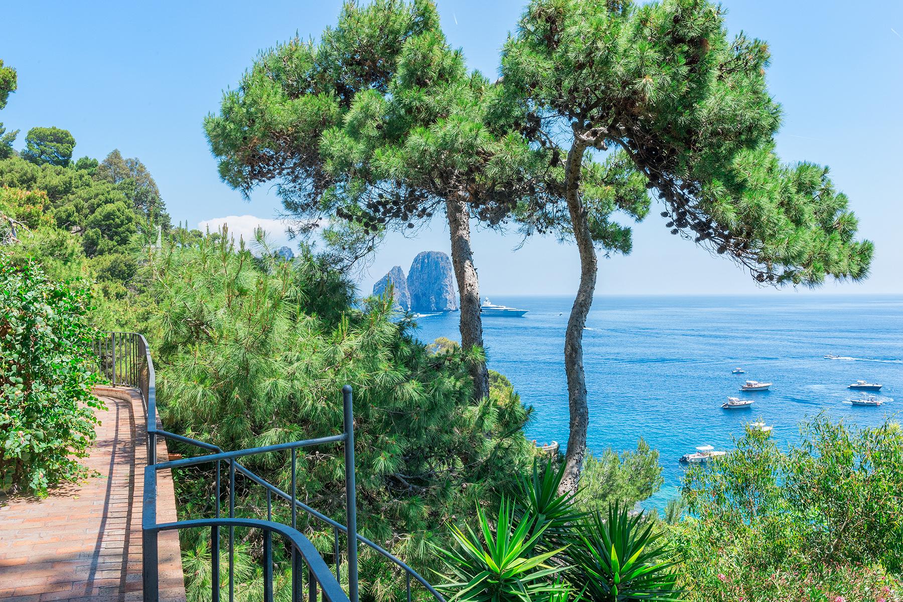 Villa Pieds dans l'eau con vista spettacolare a Capri - 20