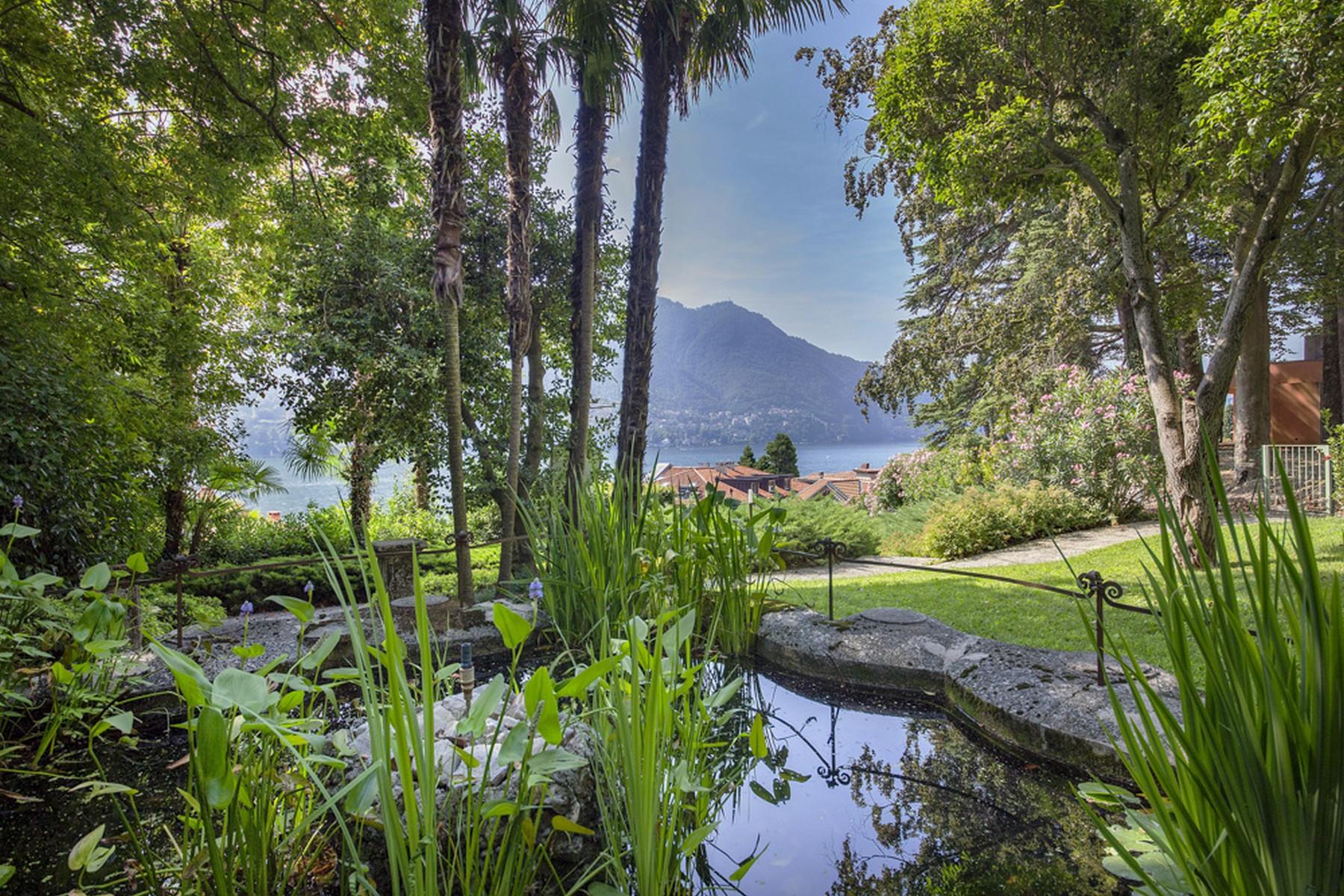 Penthouse au bord du lac dans une prestigieuse villa à Moltrasio appartenant à une célèbrité - 9