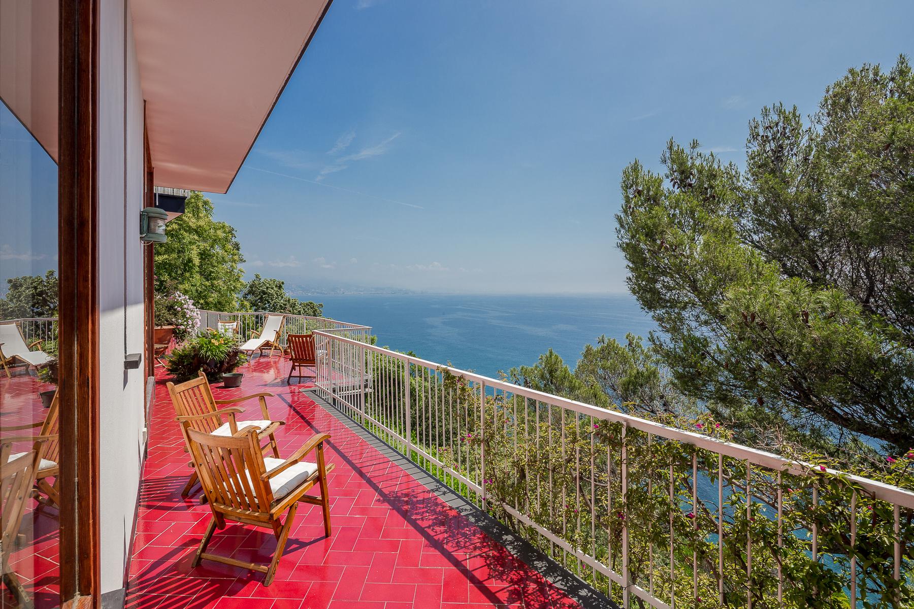 Дизайнерская вилла с потрясающим видом на море в Аренцано в 40 минутах от Генуи, Италия - 14