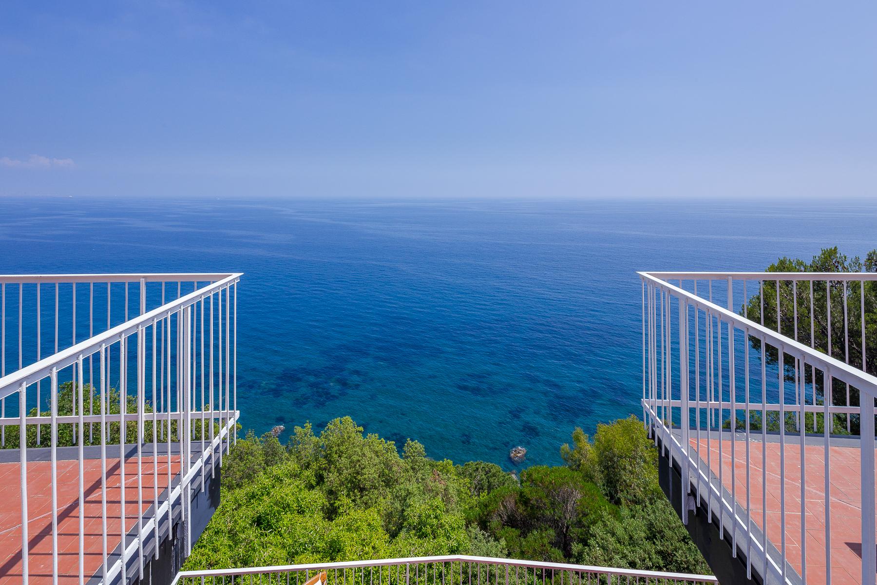 Дизайнерская вилла с потрясающим видом на море в Аренцано в 40 минутах от Генуи, Италия - 6