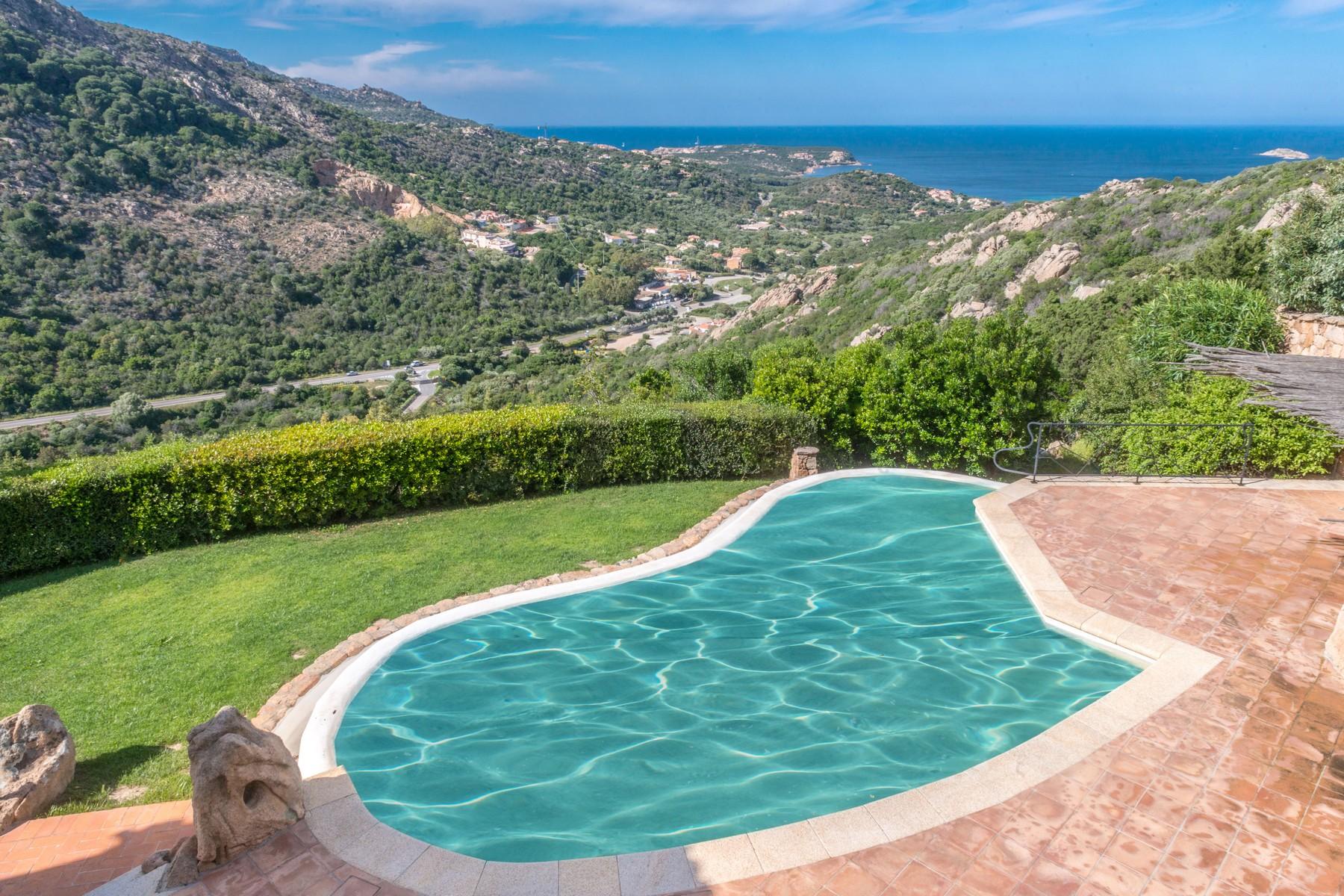 Abbiadori Wunderschöne Zweifamilien-Villa mit Blick auf den Golf von Pevero - 2