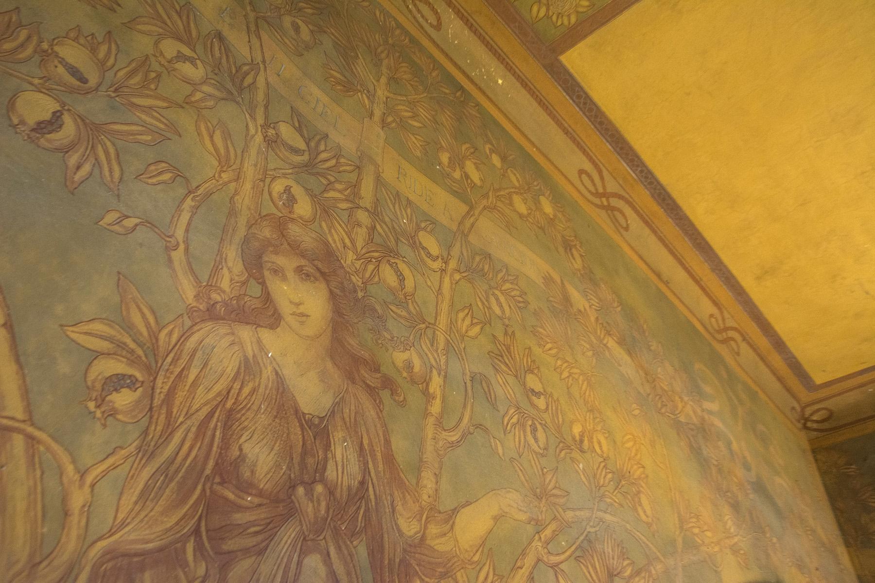 Чудесная вилла, нуждающаяся в реставрации,  с фресками в стиле Либерти - 7