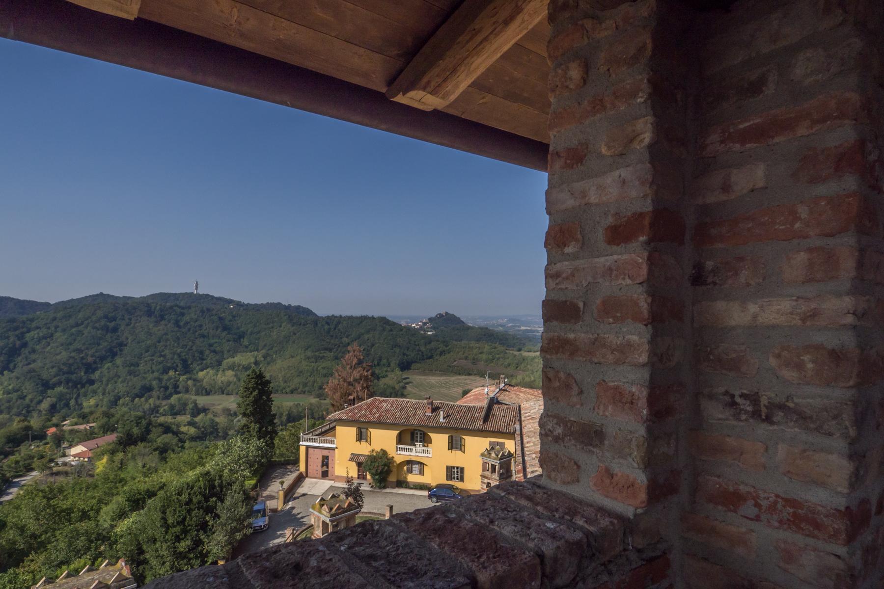 Herrliches Schloss auf den Hügeln des Monferrato - 5