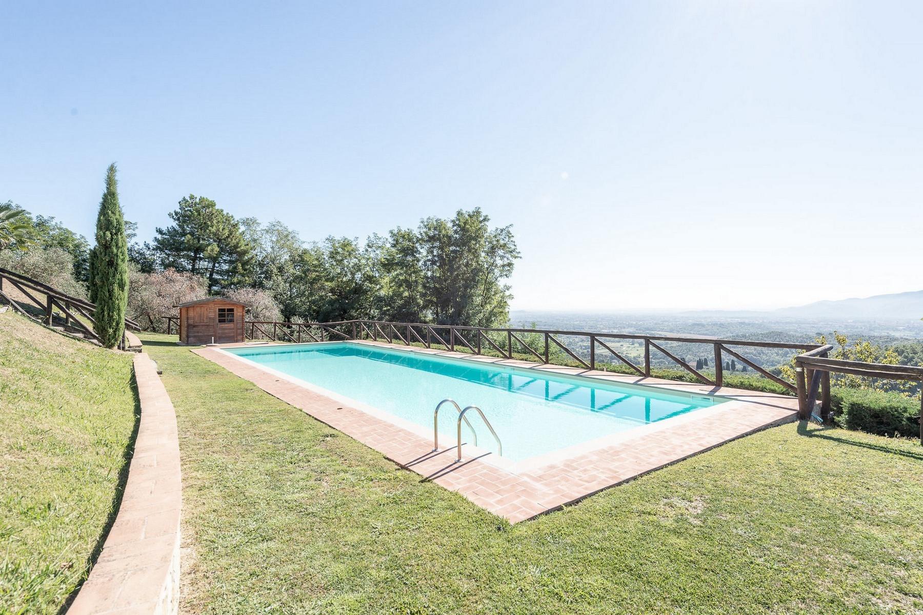 Lucca 山丘之上拥有游泳池的壮观别墅 - 3