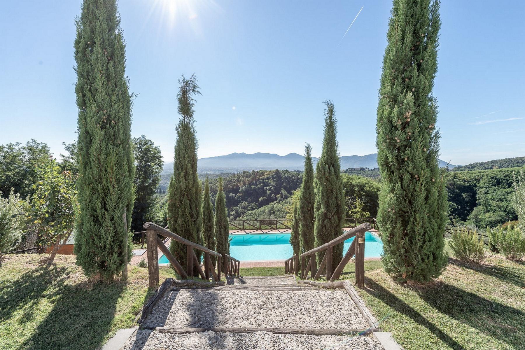 Lucca 山丘之上拥有游泳池的壮观别墅 - 5