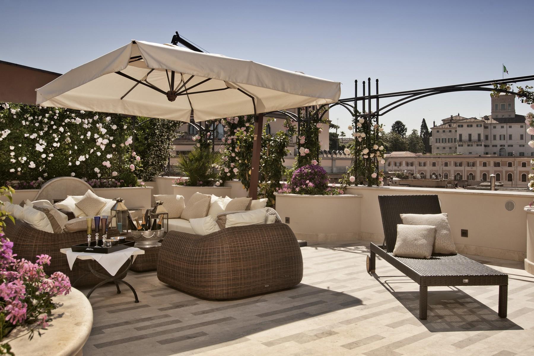Luxus-Penthouse mit Panorama-Terrasse und Blick auf die ganze Stadt Rom - 4