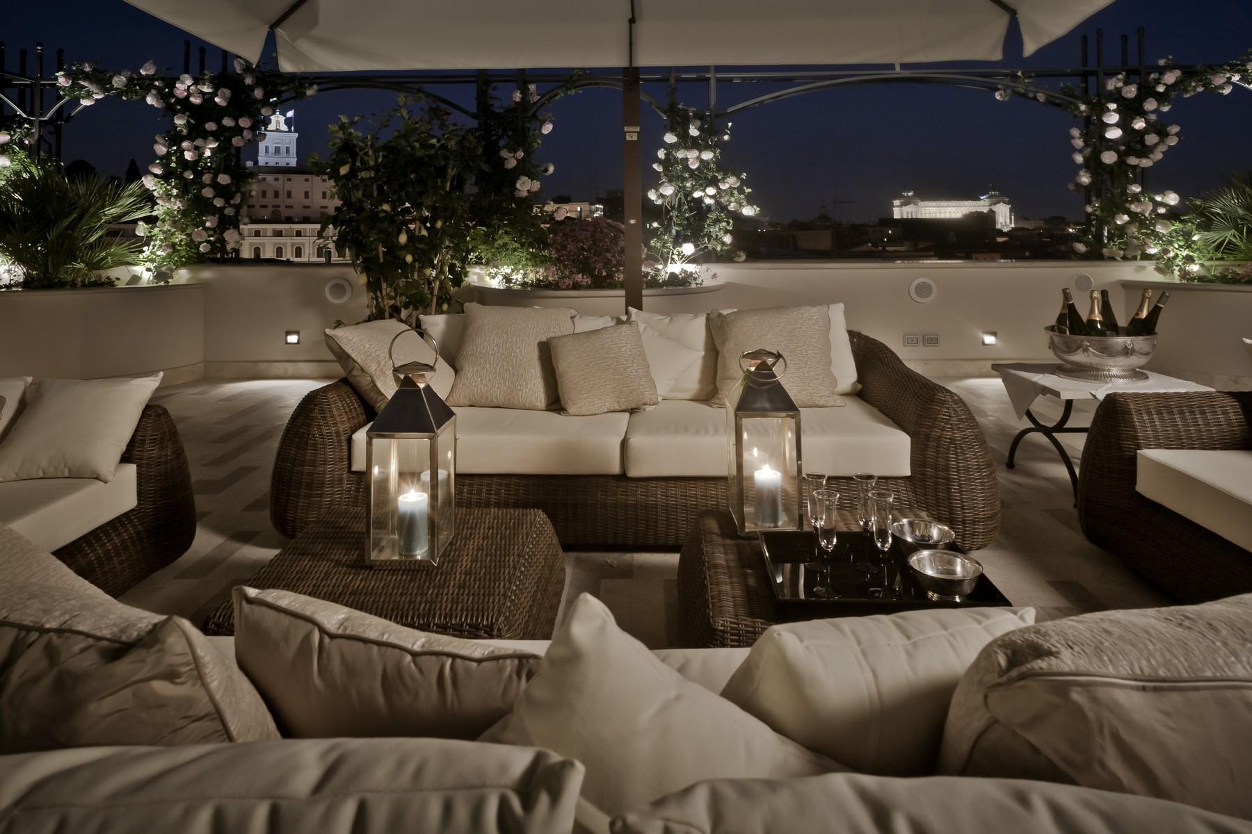 Luxus-Penthouse mit Panorama-Terrasse und Blick auf die ganze Stadt Rom - 32