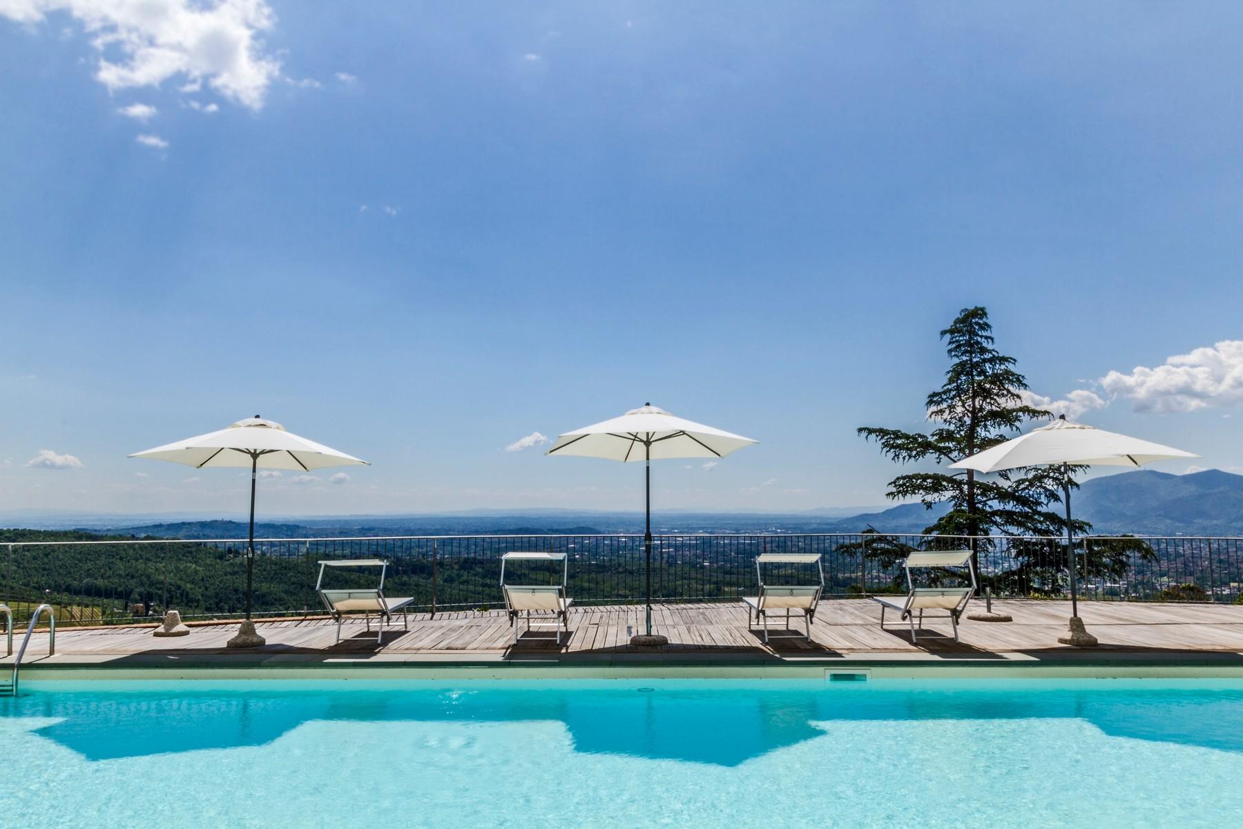 Luxury apartment in exclusive resort with historic villa on the  hills of Lucca - 15