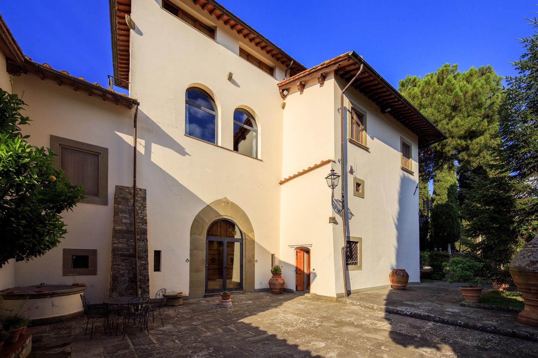 佛罗伦萨山丘之上具有历史意义文艺复兴时期的私人别墅 - 7