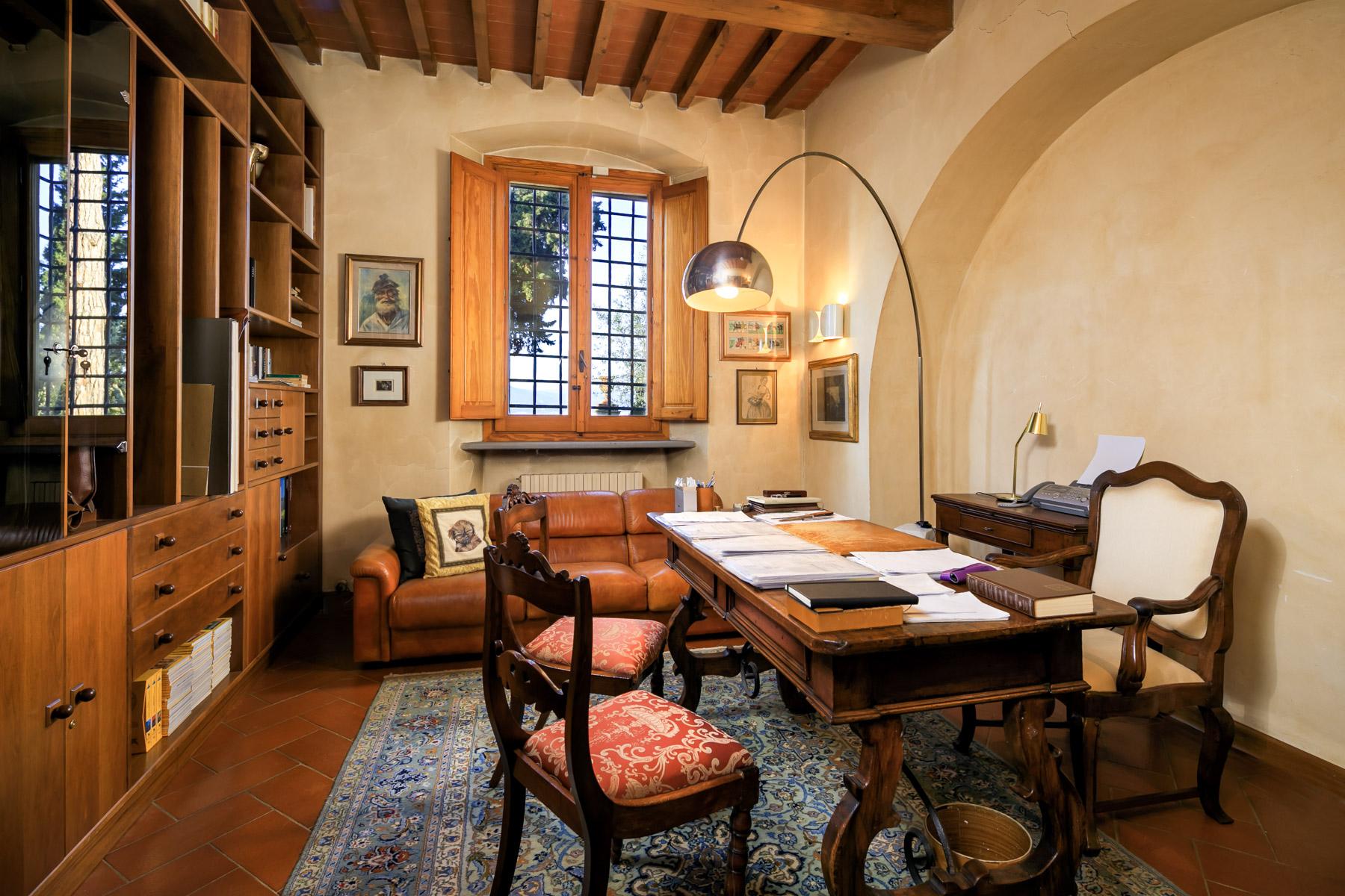 佛罗伦萨山丘之上具有历史意义文艺复兴时期的私人别墅 - 19