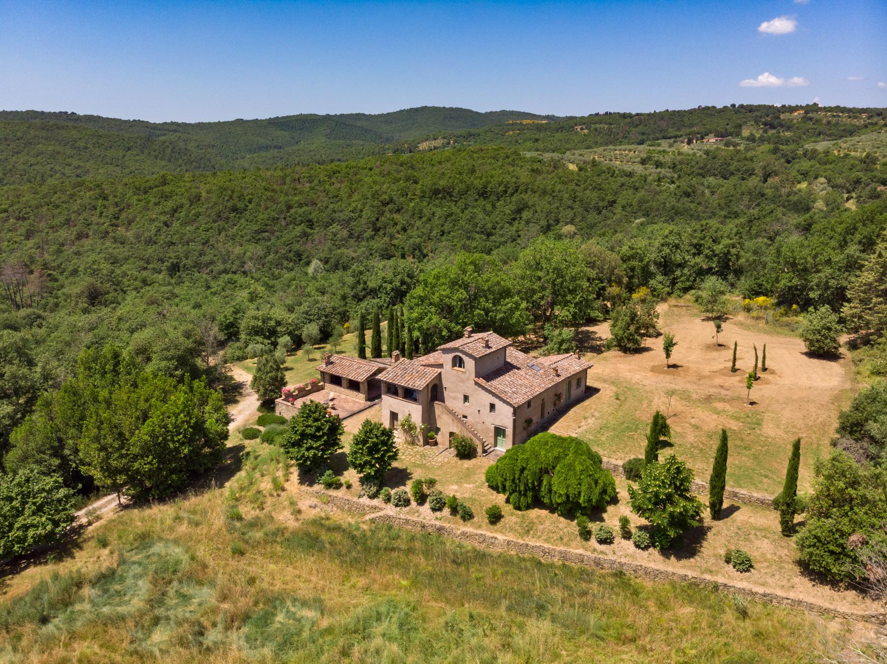 Belle maison de campagne, immergées dans les collines toscanes - 27