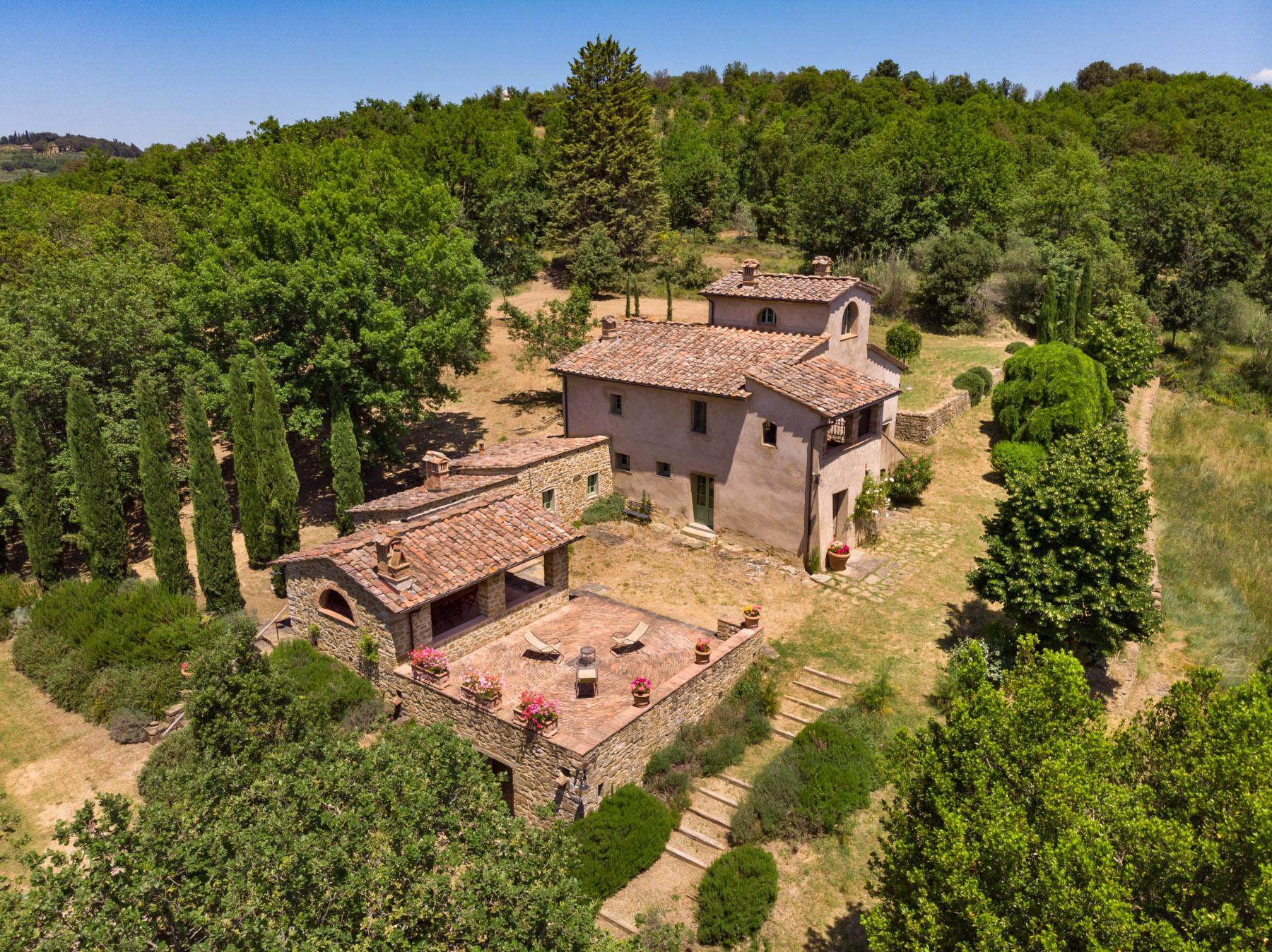 Belle maison de campagne, immergées dans les collines toscanes - 2
