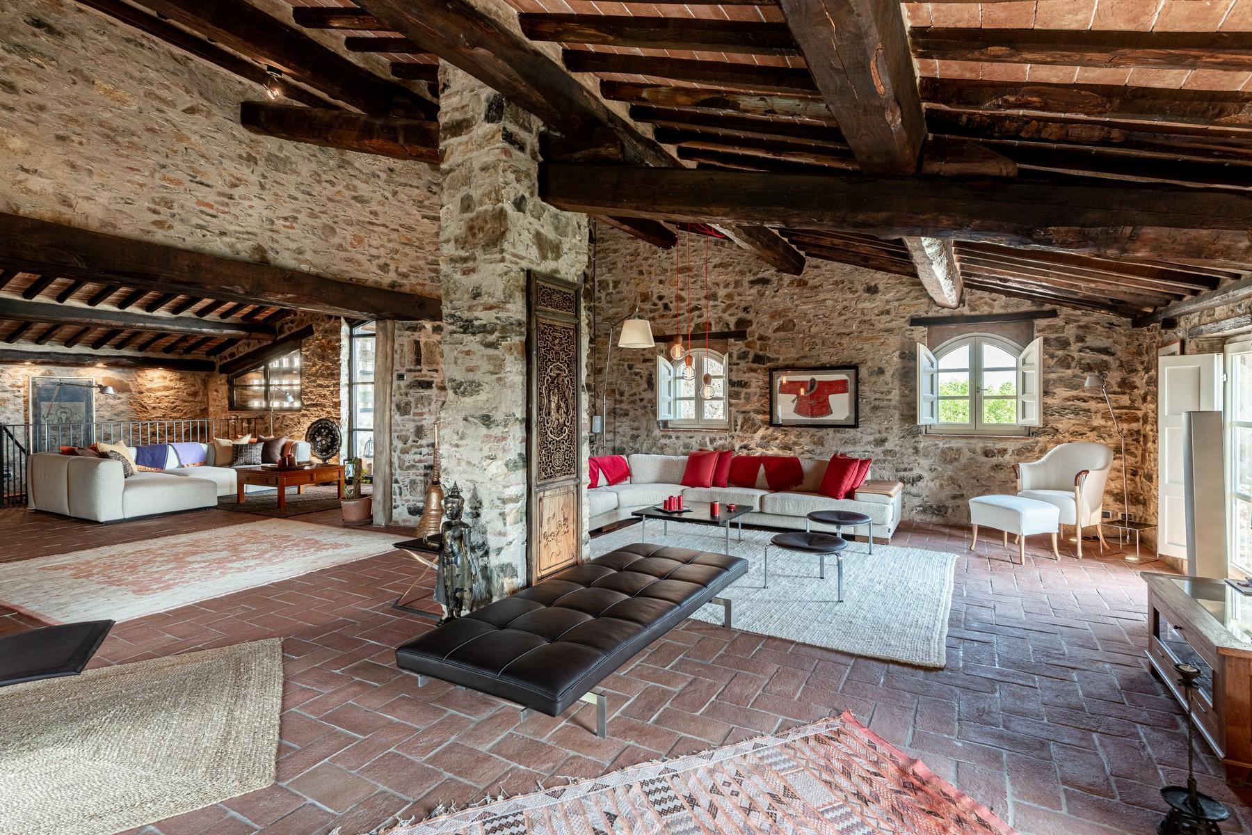 Magical farmhouse with stunning views on the hills of Lucca - 7
