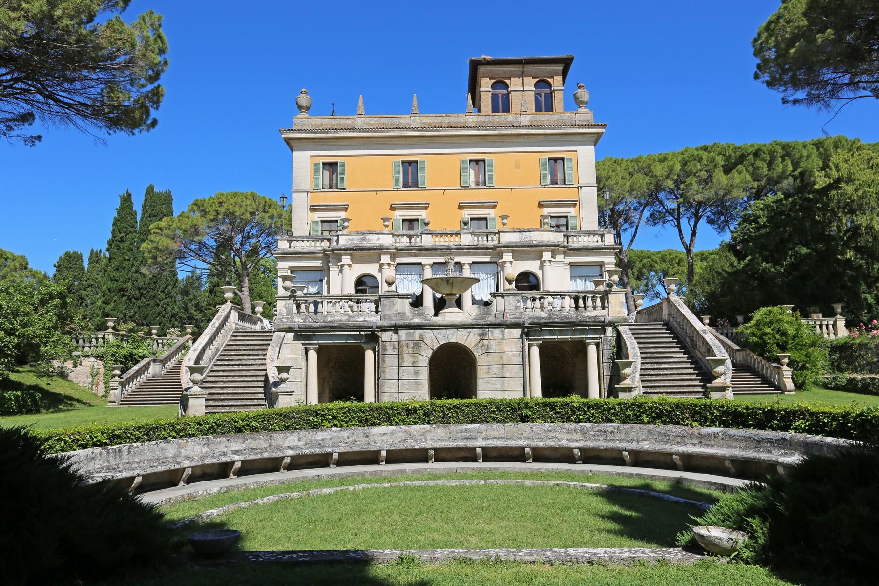 Magnificent historical villa with typical italian garden in Umbria - 20