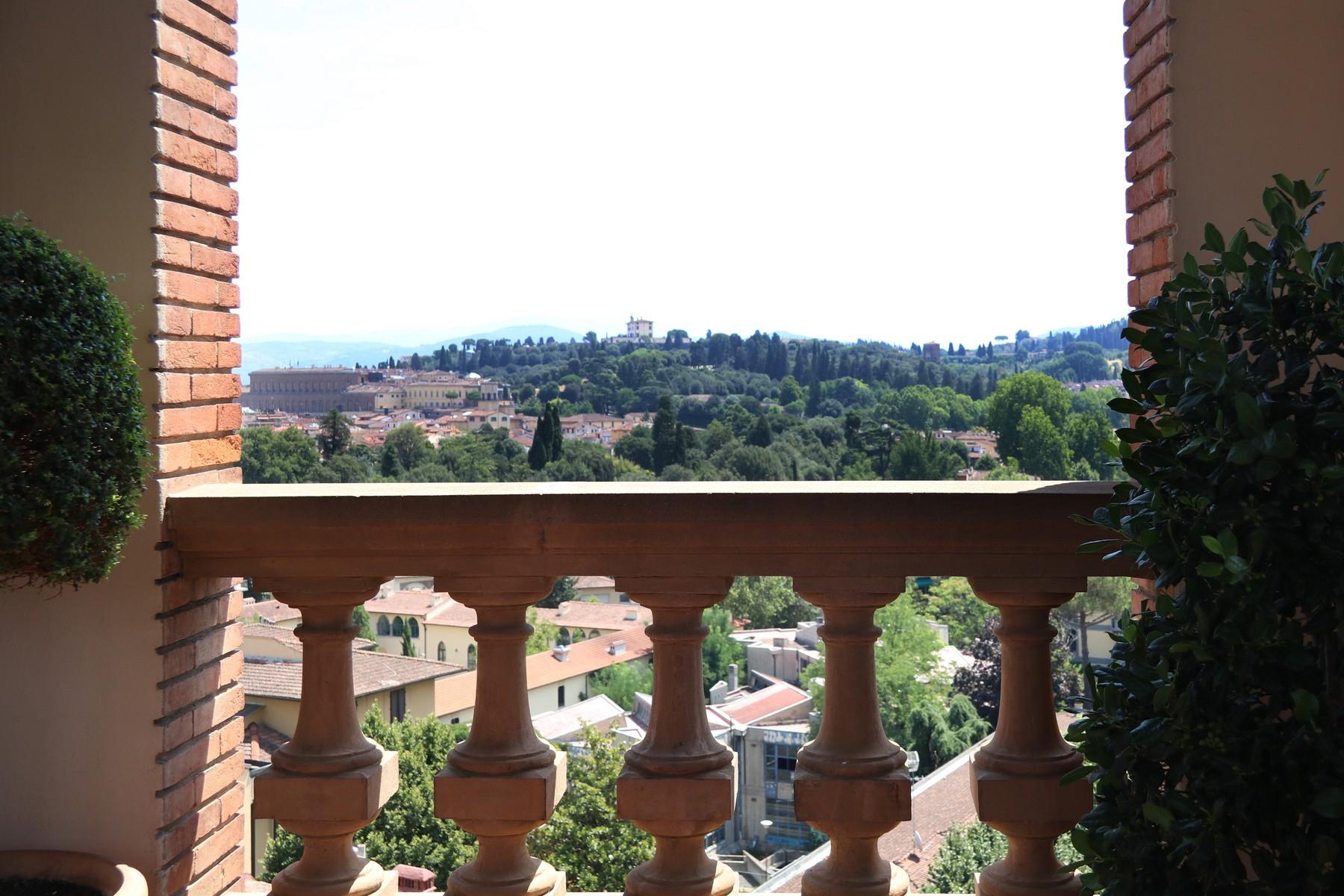 Яркие апартаменты на верхнем этаже с башней в Беллосгардо, Флоренция - 28