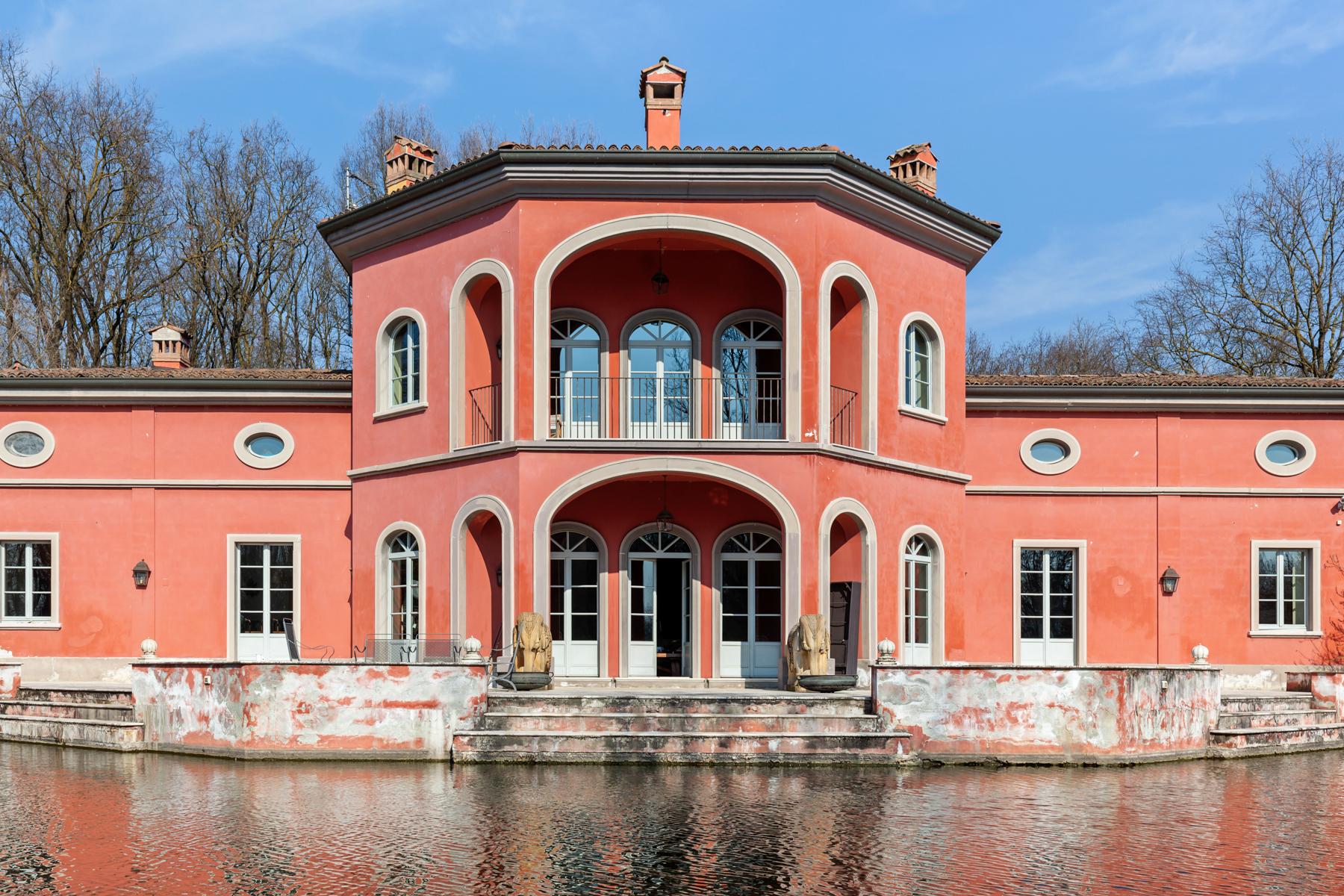 Herrliche Villa mit Park und See in der Nähe von Mailand - 12
