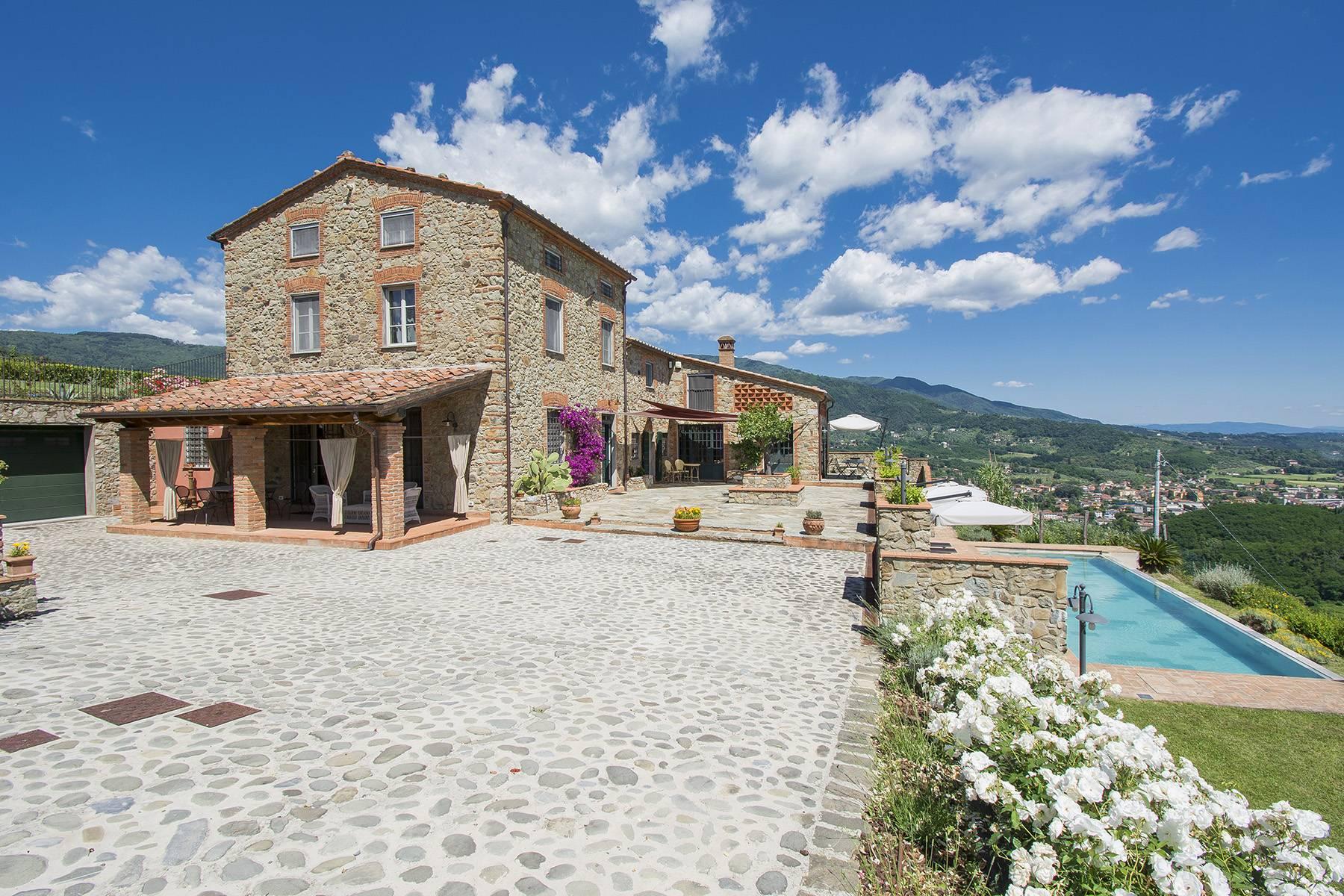 Superbe villa de campagne sur les collines de Lucca avec vignoble - 3