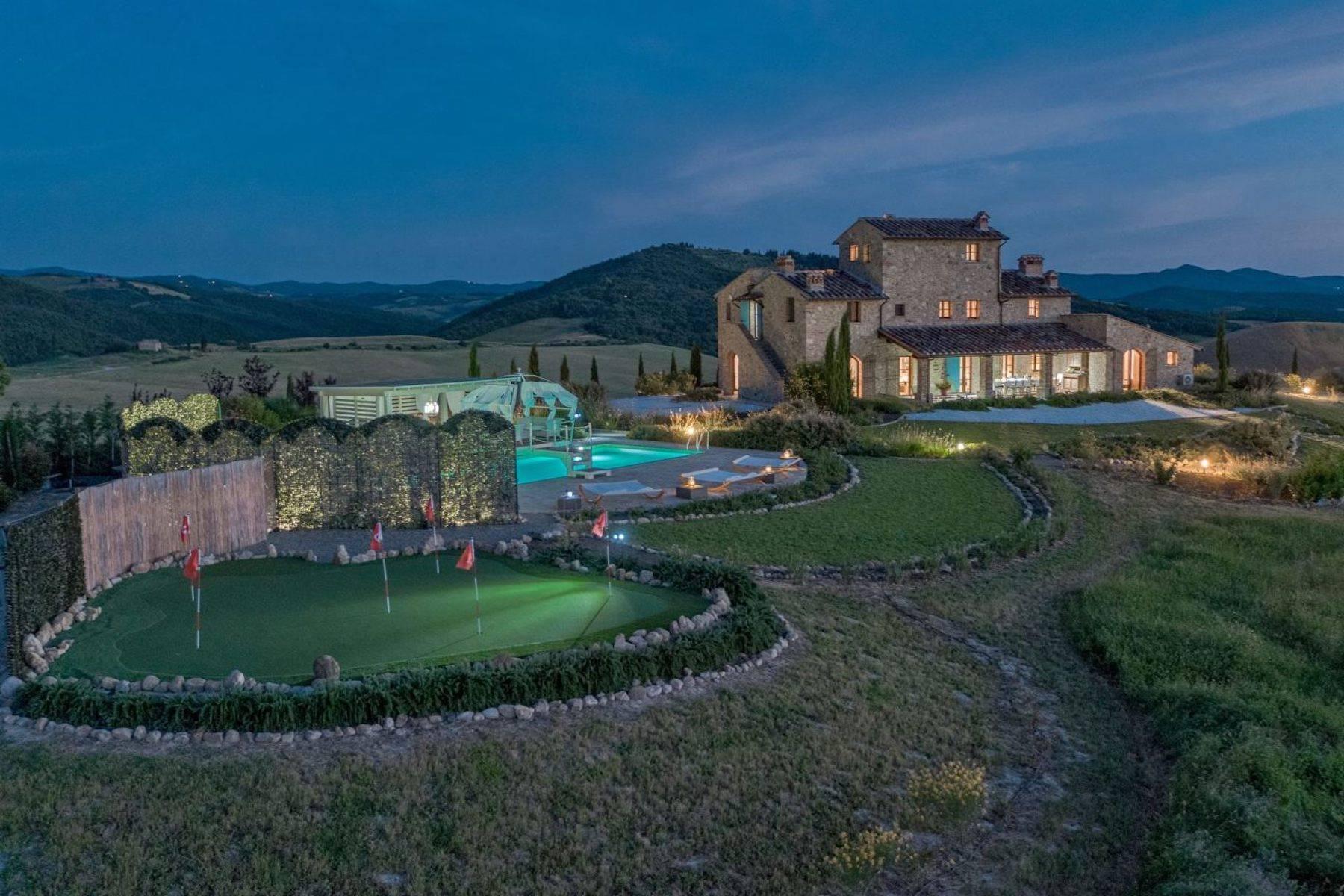 Wunderschön restaurierte Villa im Herzen der Landschaft von Volterra - 2
