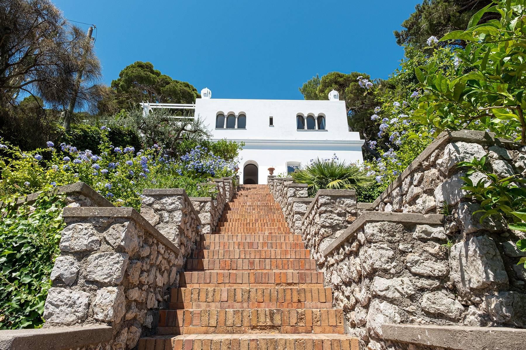 Meravigliosa villa con piscina affacciata su Capri e sul mare - 25