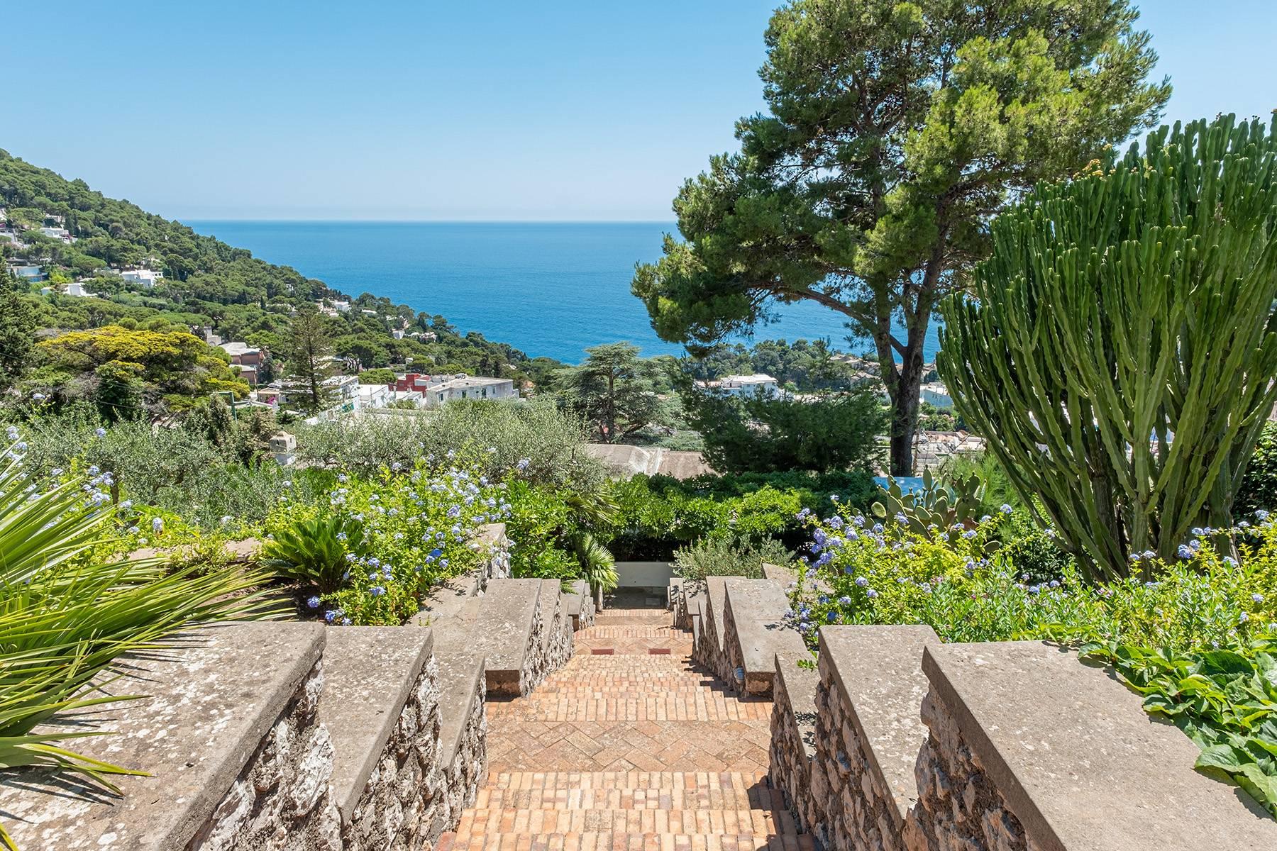 Meravigliosa villa con piscina affacciata su Capri e sul mare - 34