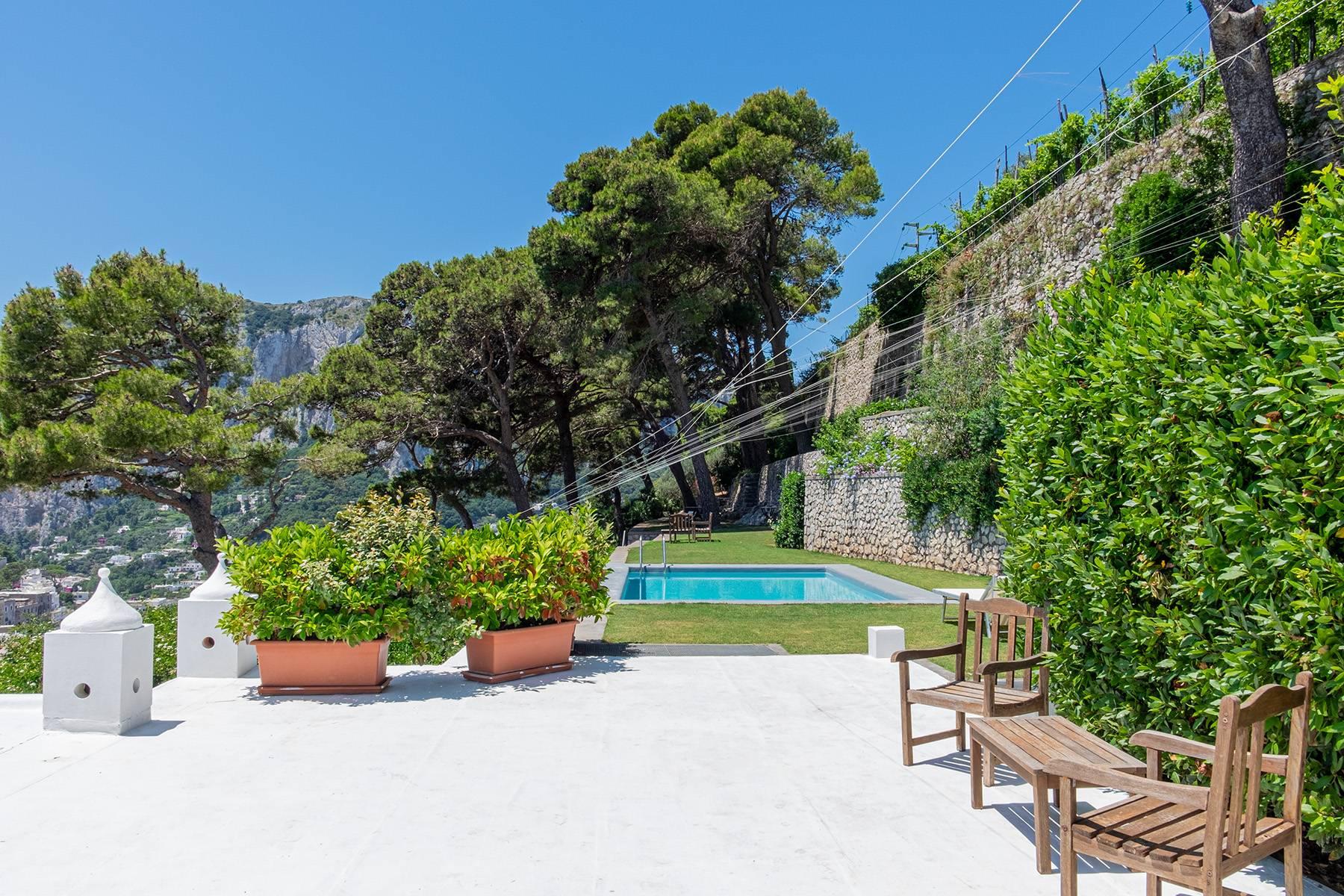 Meravigliosa villa con piscina affacciata su Capri e sul mare - 31