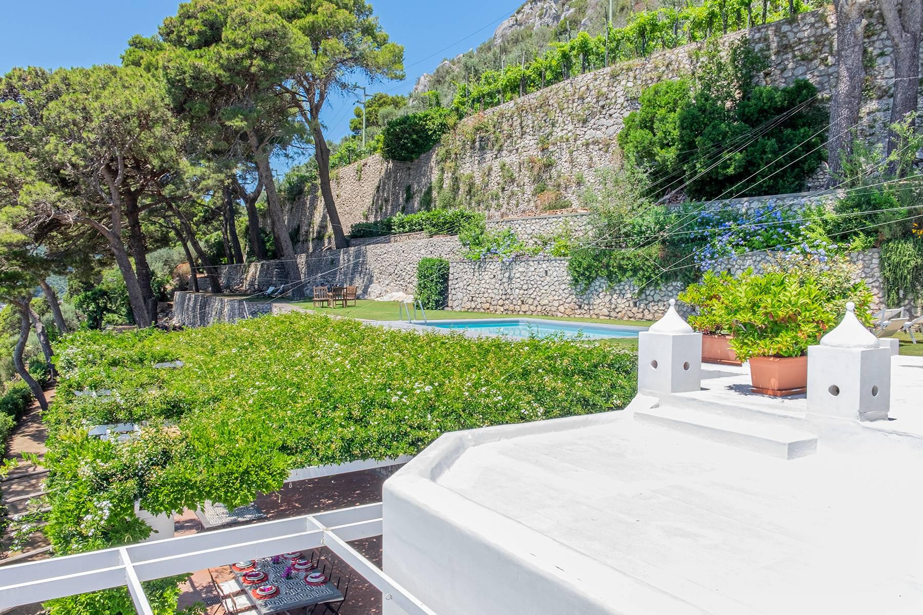 Meravigliosa villa con piscina affacciata su Capri e sul mare - 32