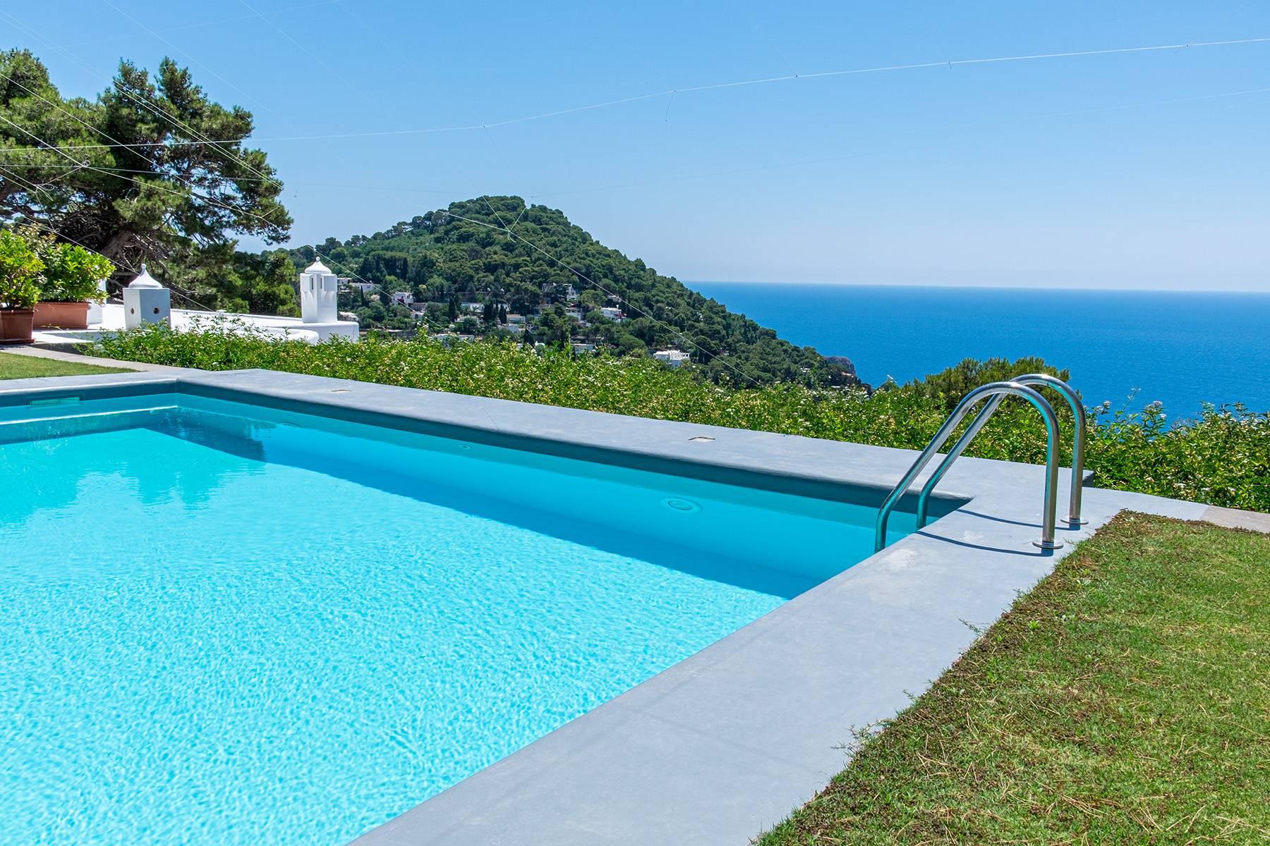 Wunderbare Villa mit Pool und Blick auf Capri und das Meer - 30