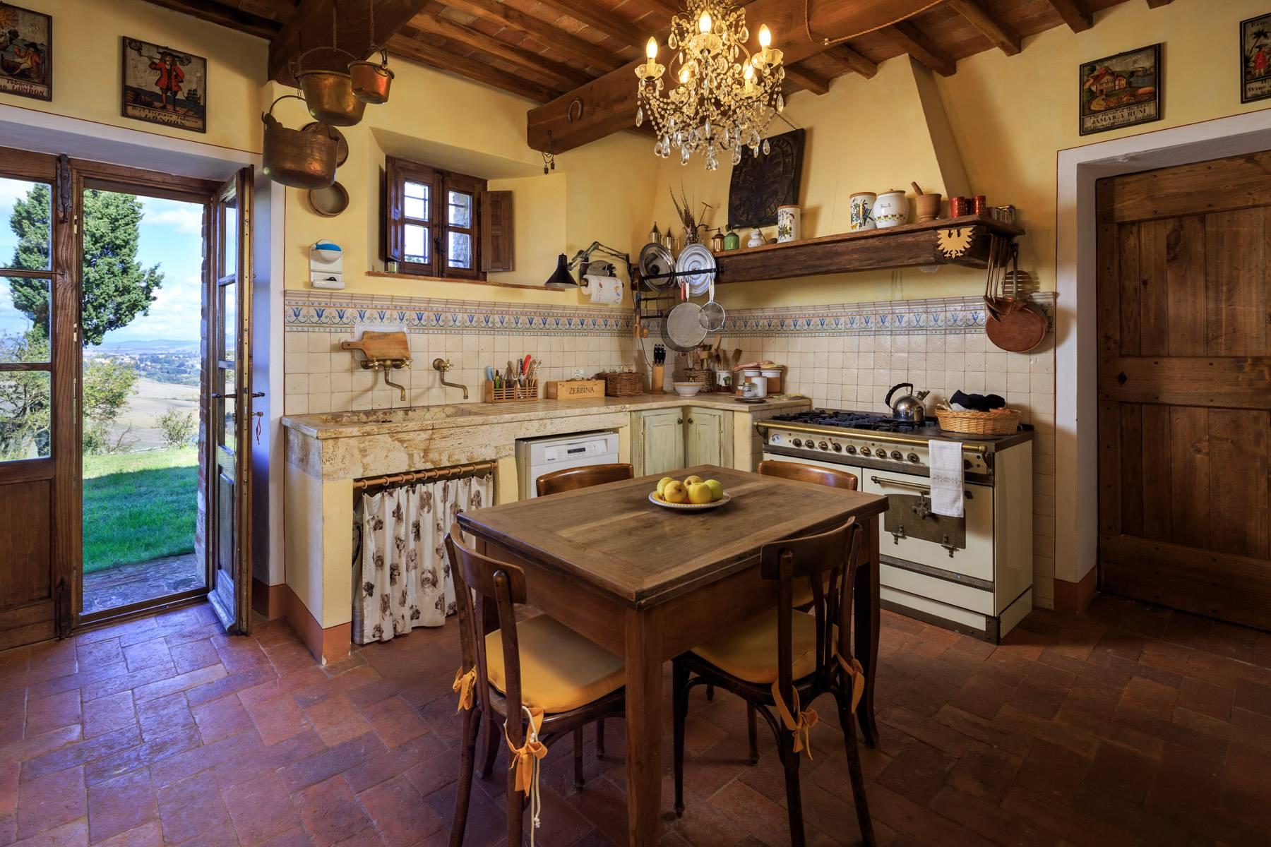 Wunderschönes toskanisches Bauernhaus auf den Hügeln von Siena - 7