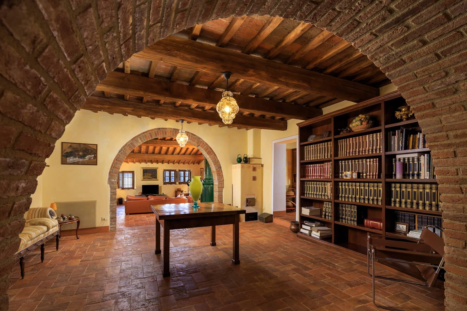 Wunderschönes toskanisches Bauernhaus auf den Hügeln von Siena - 9