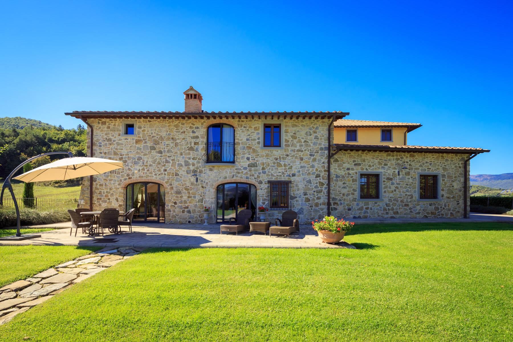 Wunderschöne Villa mit Blick auf das Casentino Tal - 3