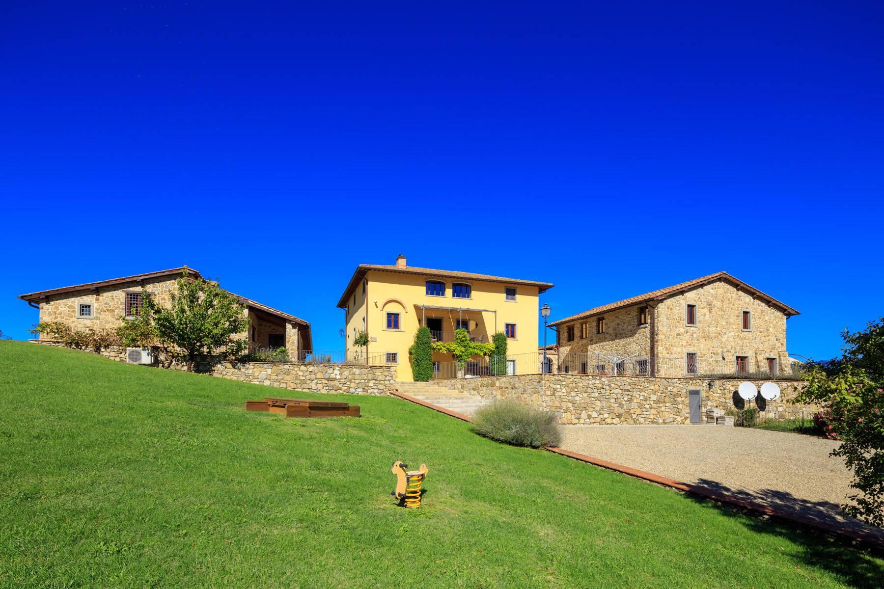 Wunderschöne Villa mit Blick auf das Casentino Tal - 6