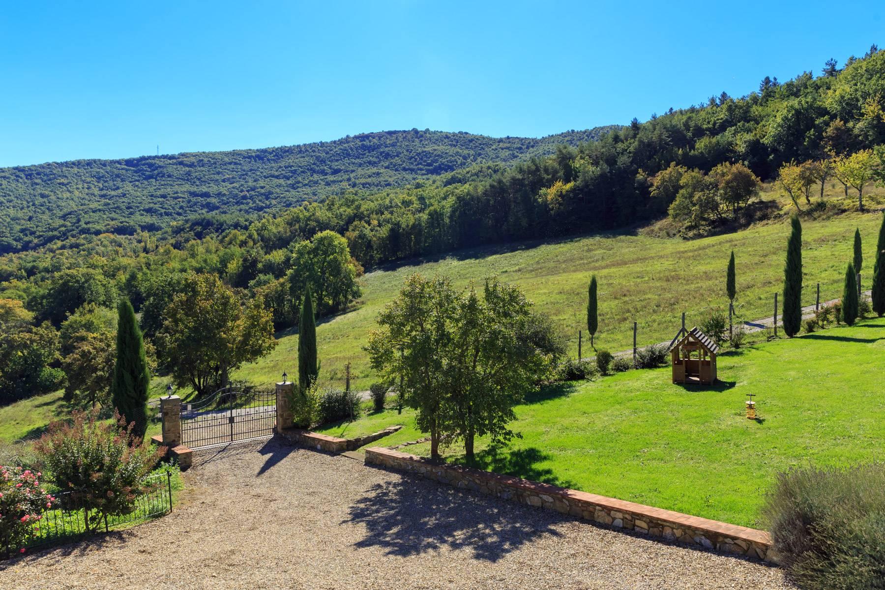 Wunderschöne Villa mit Blick auf das Casentino Tal - 35