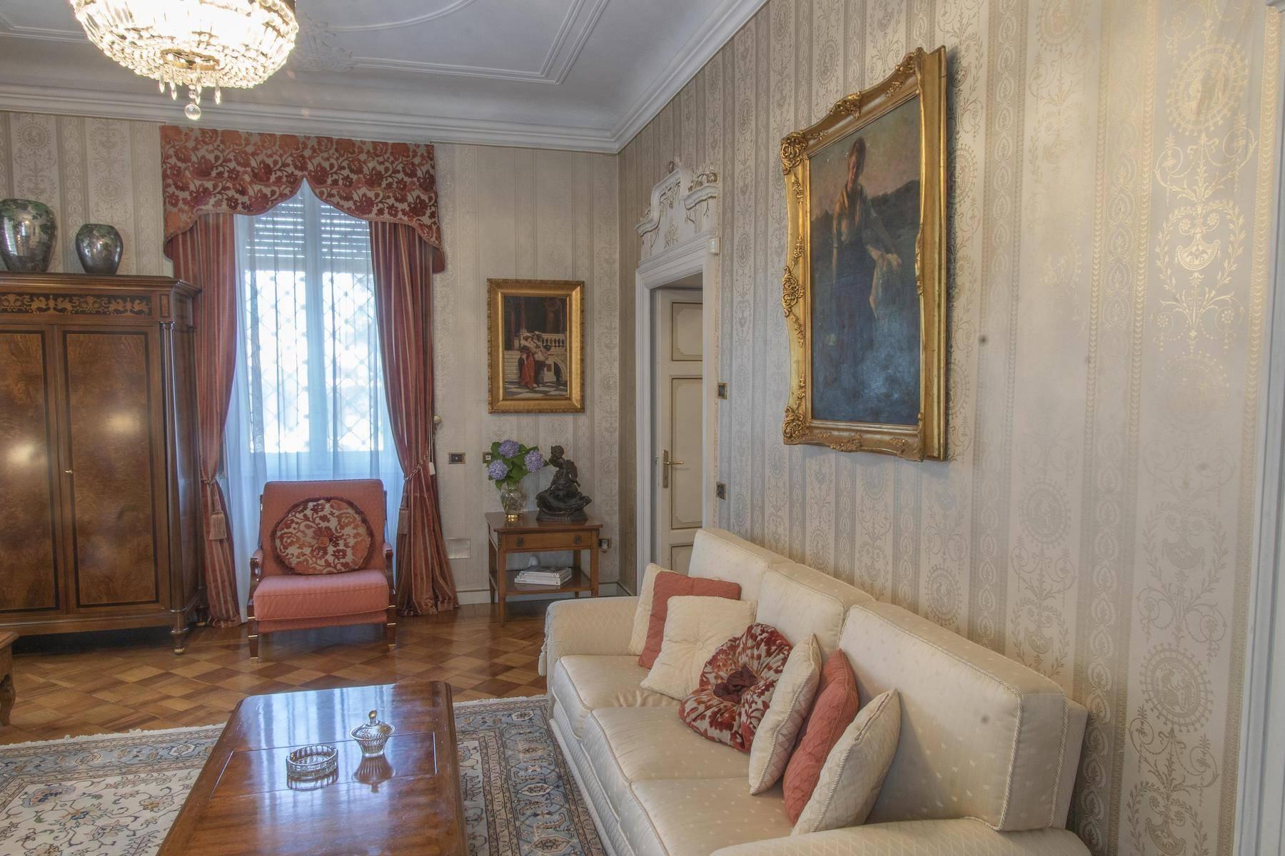 Majestic period villa with swimming pool and tower in the heart of Stresa - 18