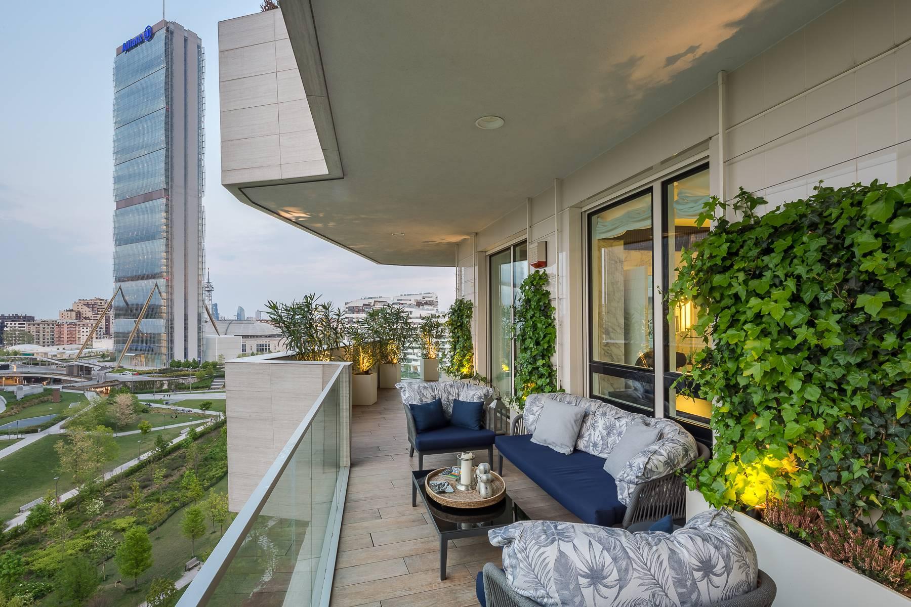 Meraviglioso appartamento arredato con finiture di design in City Life terrazzi al piano - 33