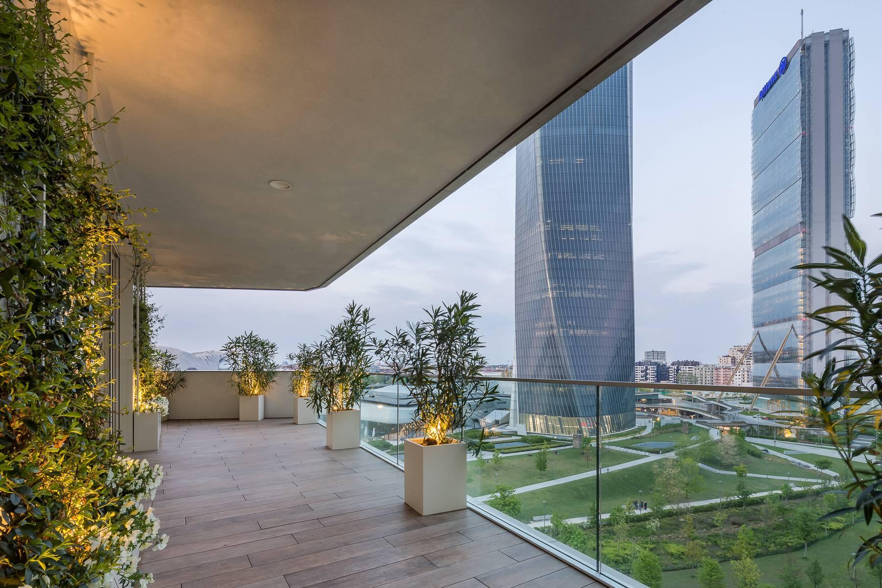 Meraviglioso appartamento arredato con finiture di design in City Life terrazzi al piano - 35