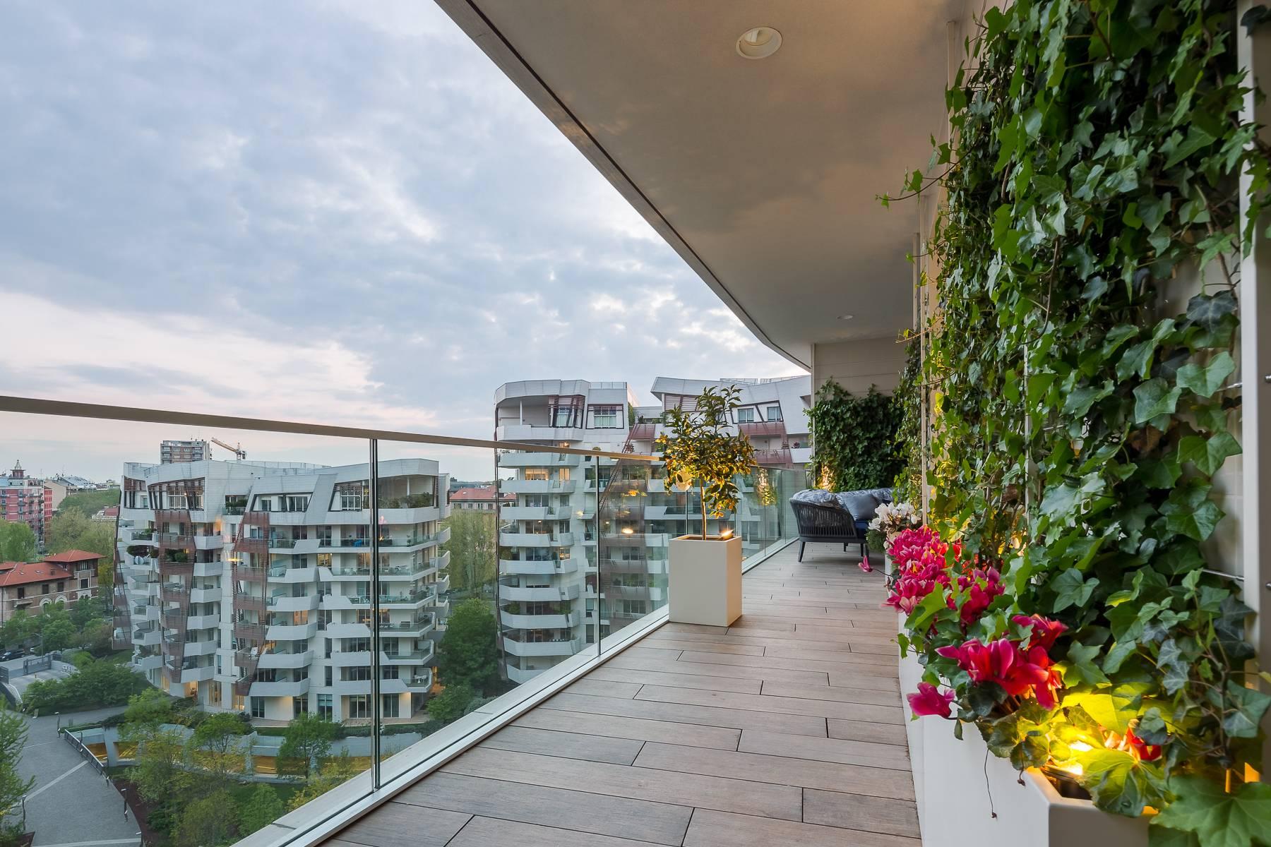 Meraviglioso appartamento arredato con finiture di design in City Life terrazzi al piano - 34