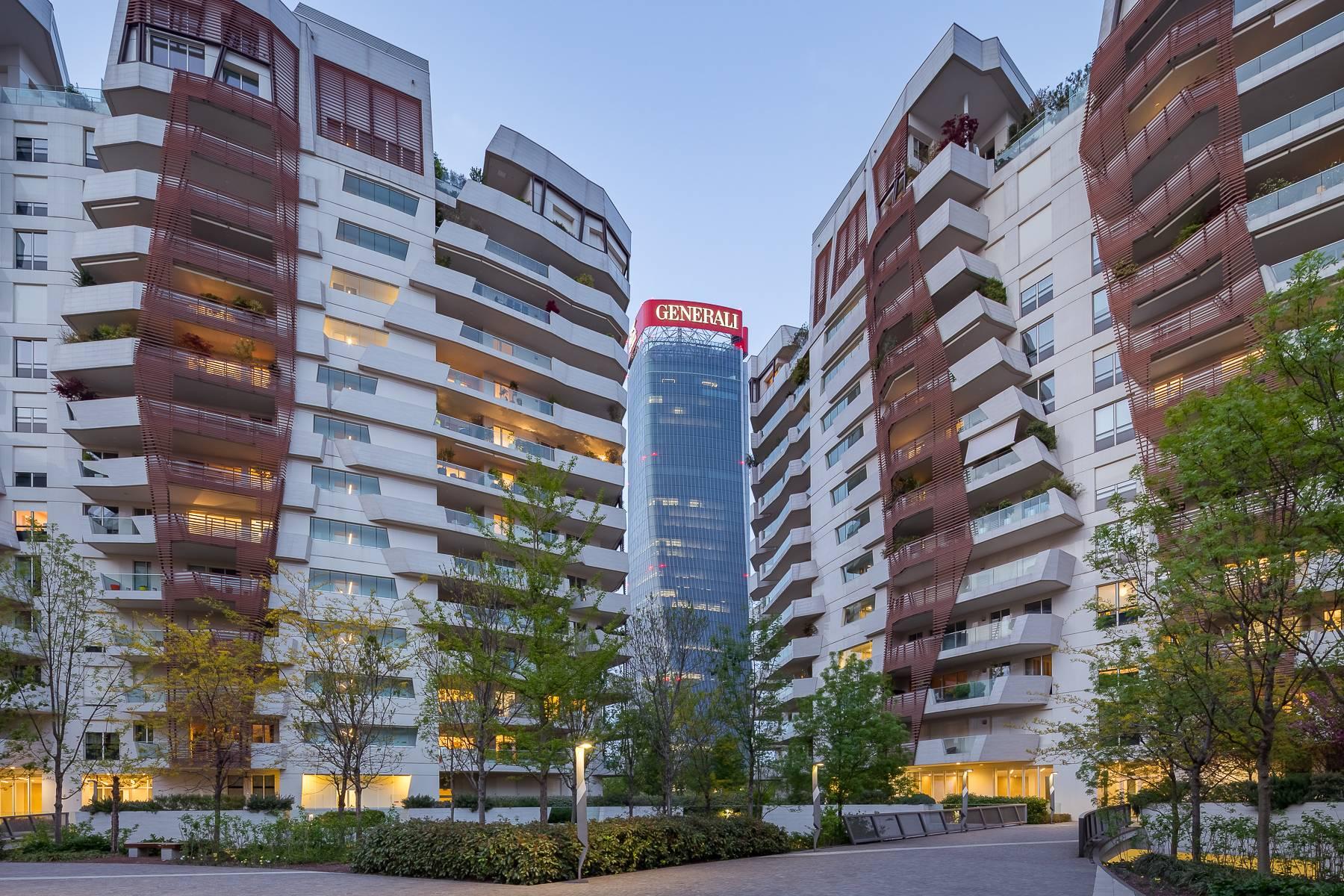 Meraviglioso appartamento arredato con finiture di design in City Life terrazzi al piano - 48
