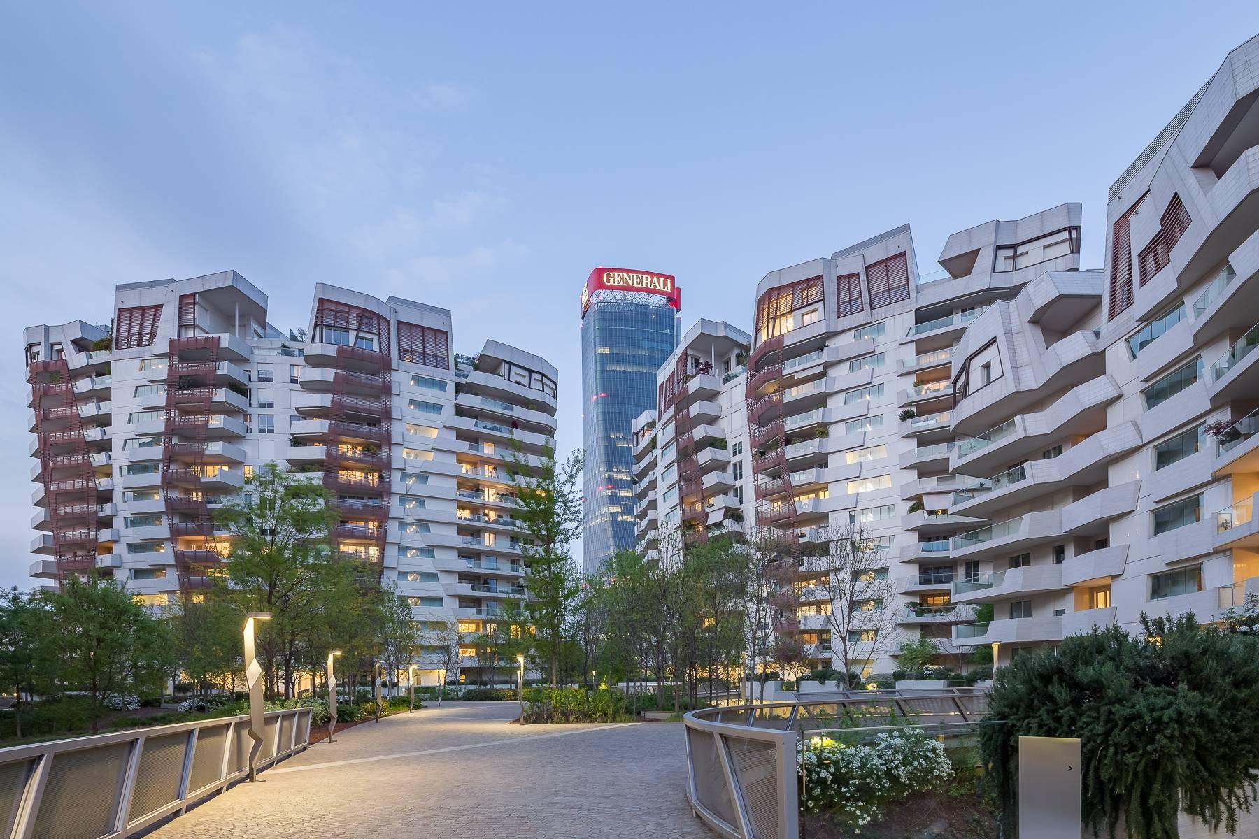 Meraviglioso appartamento arredato con finiture di design in City Life terrazzi al piano - 49