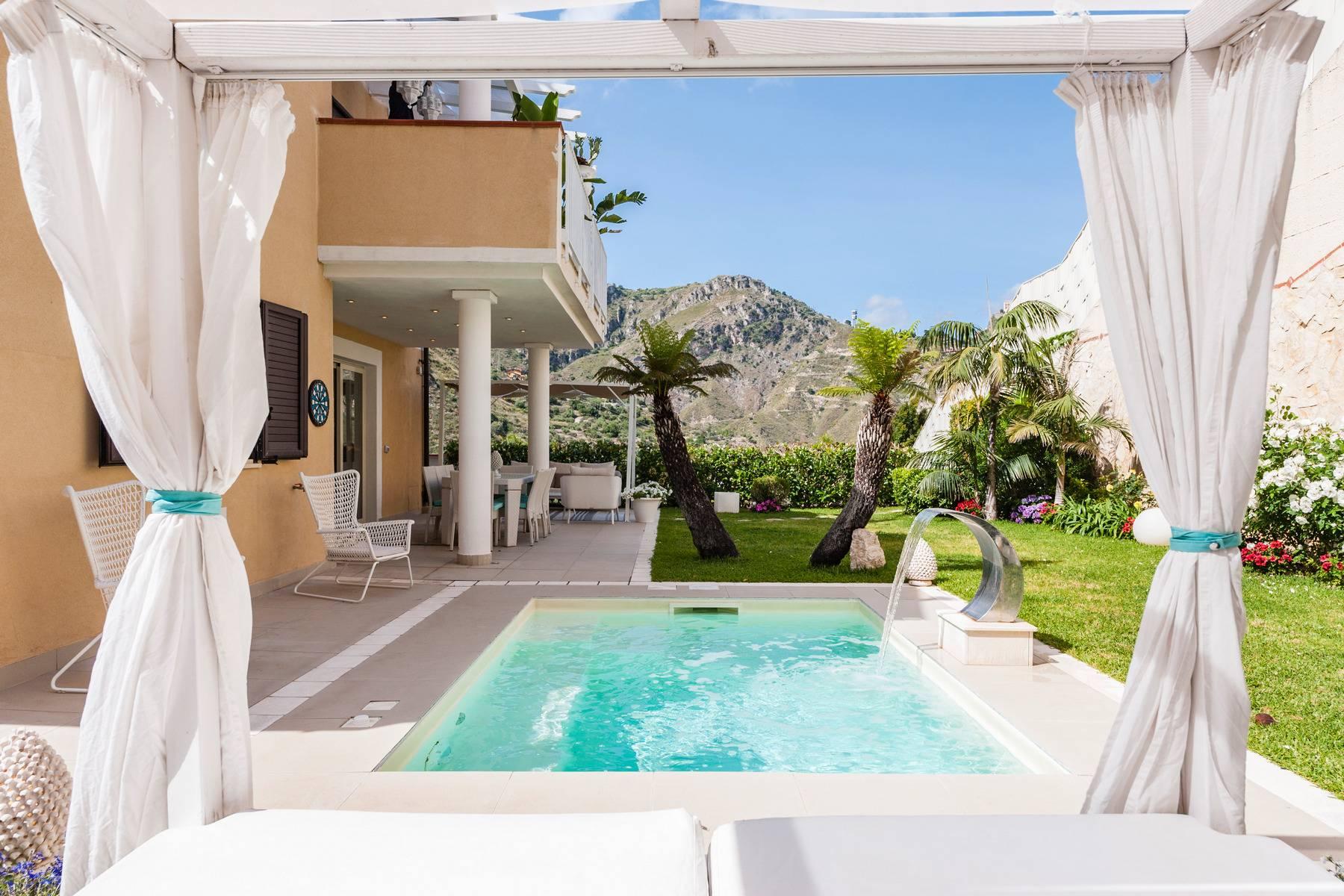 Modern villa with swimming pool in Taormina - 2
