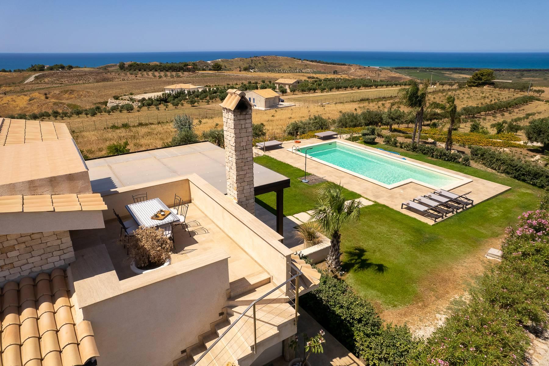 Villa esclusiva con panorama suggestivo sul mare Mediterraneo - 16
