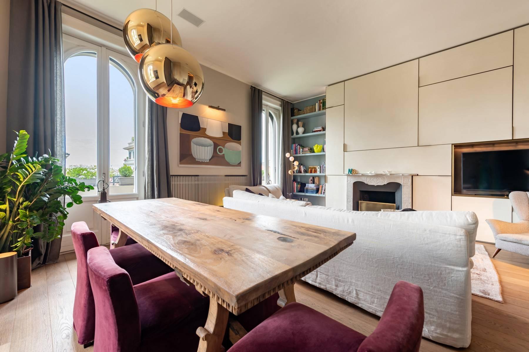 Splendido attico perfettamente ristrutturato con grande gusto, in vendita, Milano | Sotheby’s Realty Italy - 4