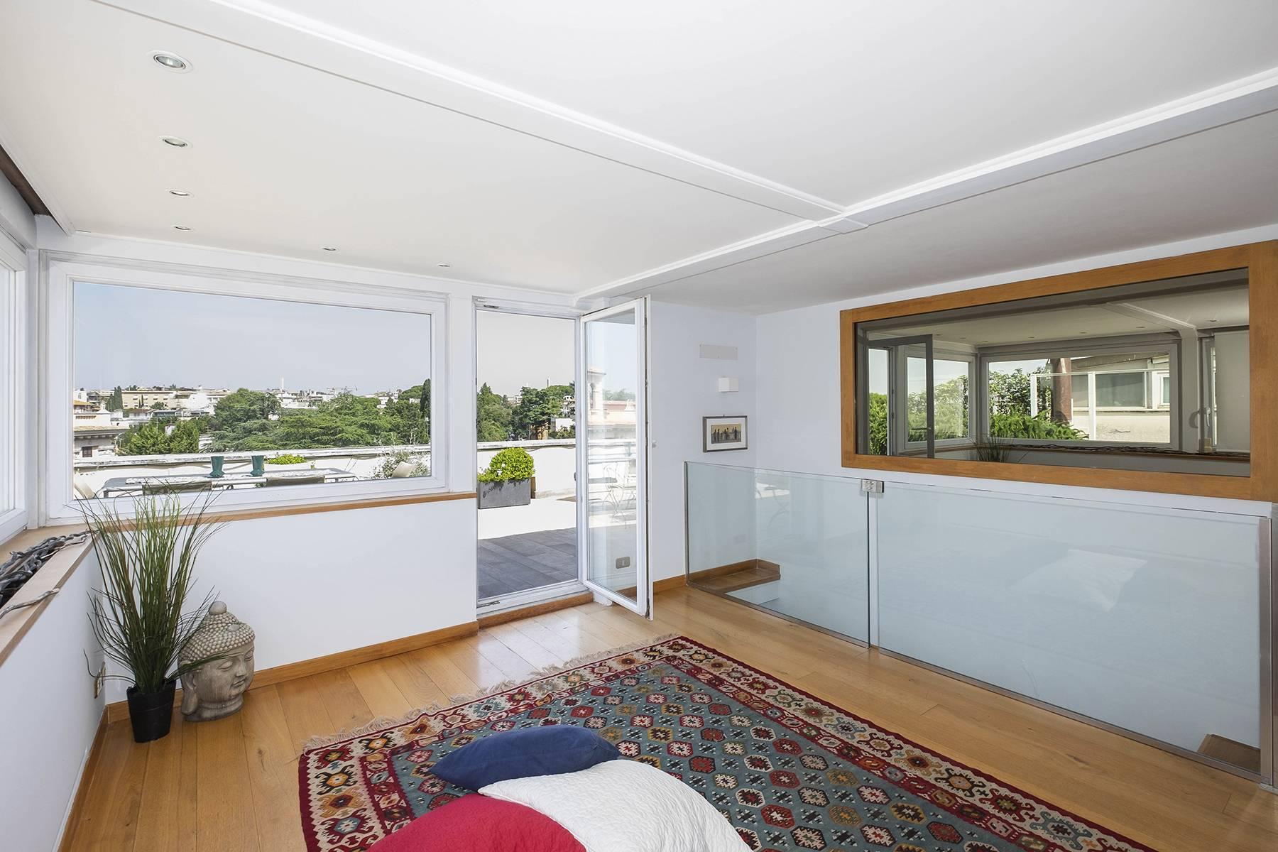 Modern penthouse with stunning 70 sqm terrace a stone's throw from Villa Borghese - 30