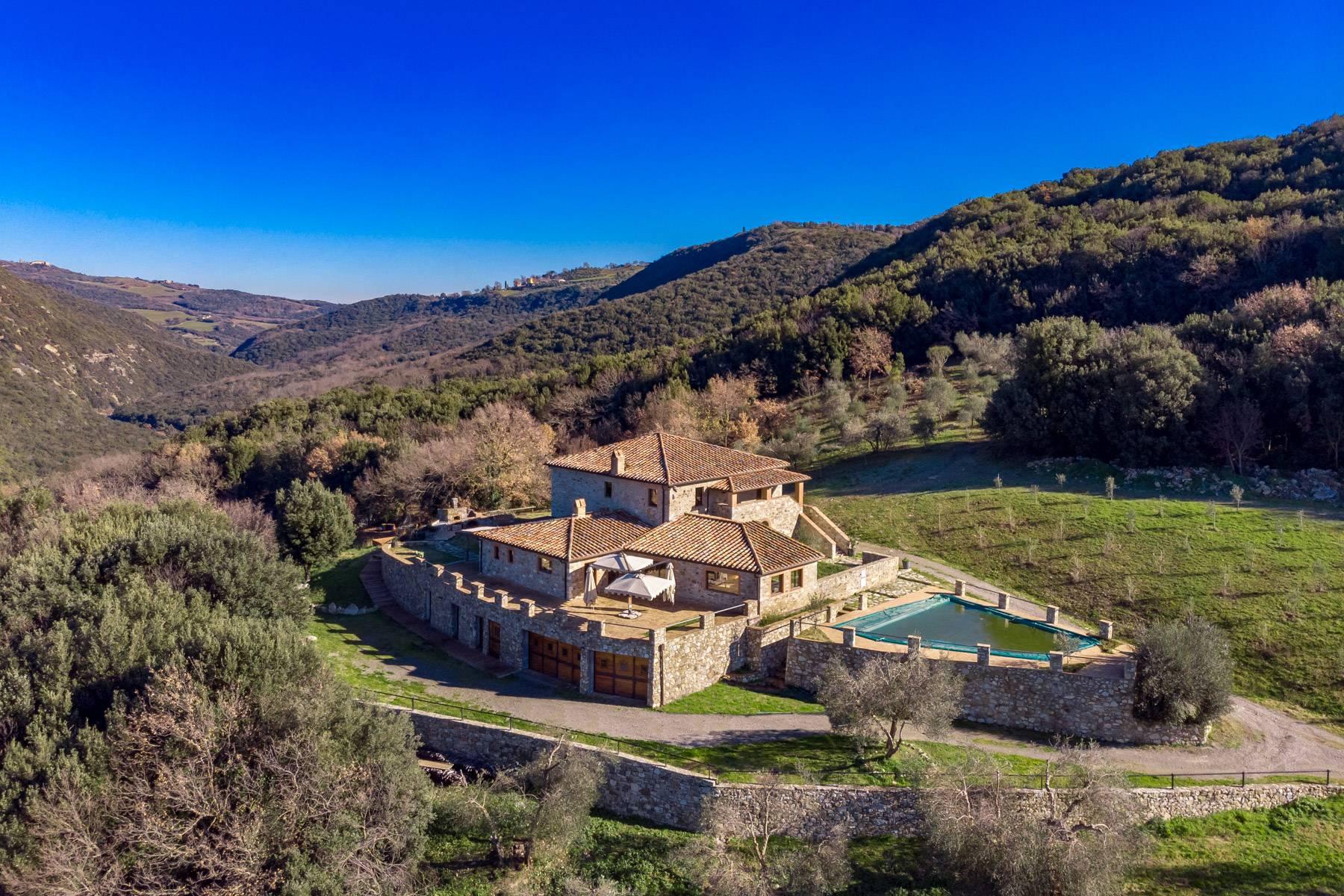 Elegantes Bauernhaus mit Pool mitten im Val D'Orcia - 1