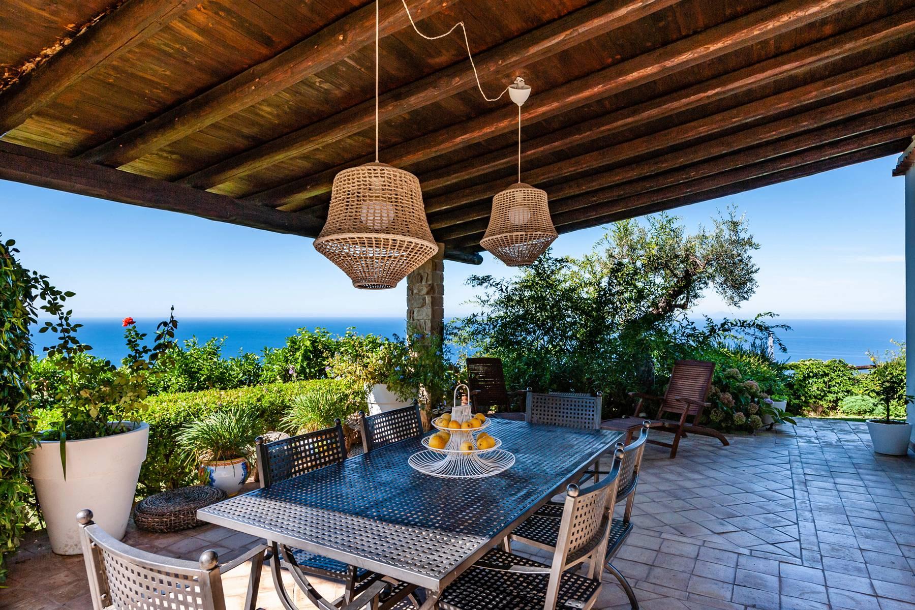 Charming villa with private pool overlooking the Eeolian Islands - 2