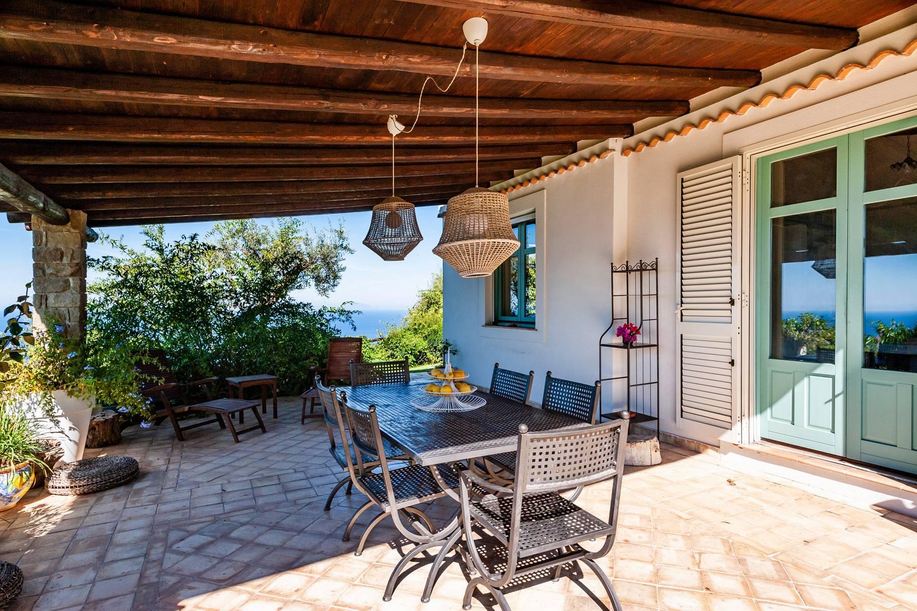 Charming villa with private pool overlooking the Eeolian Islands - 19