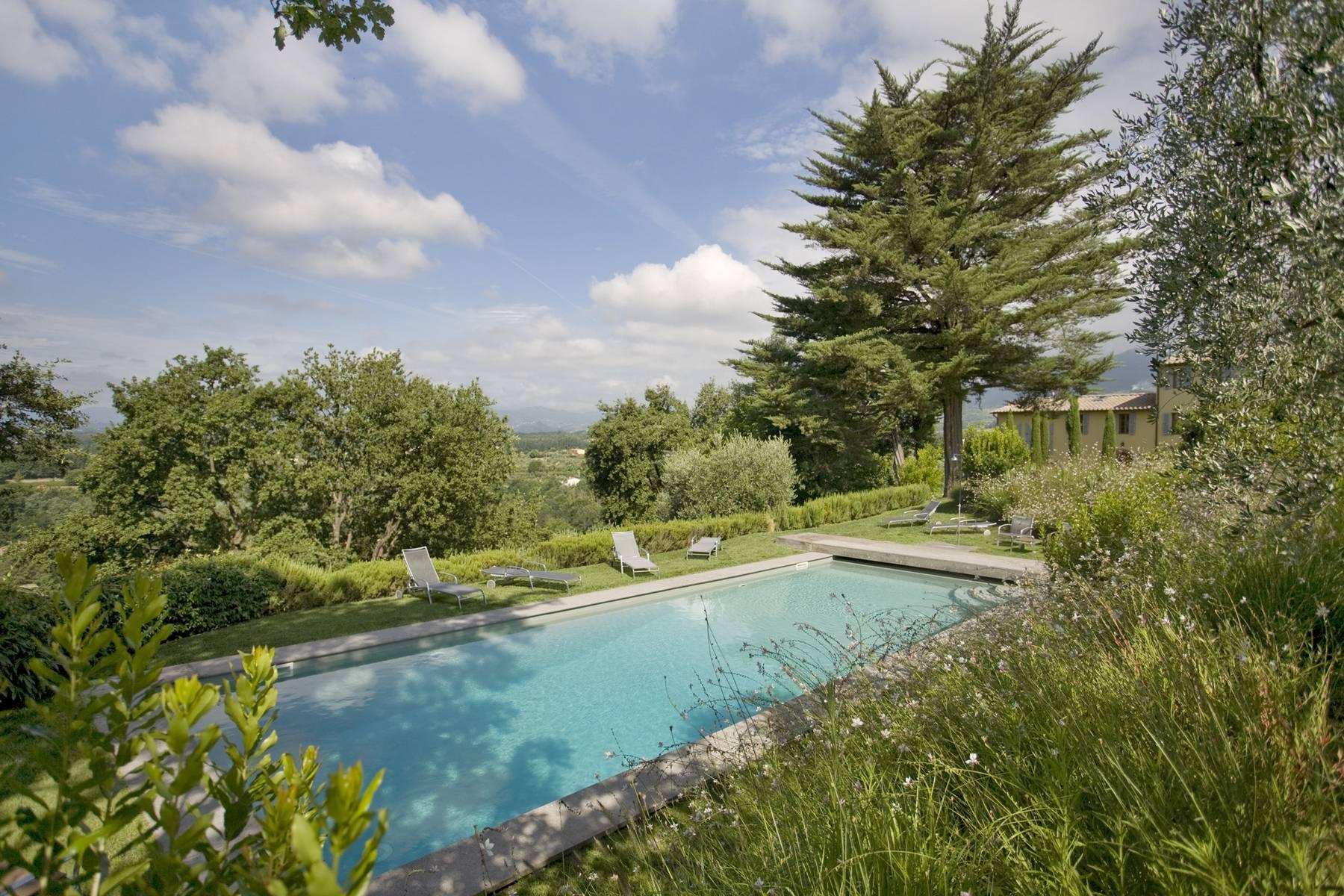 Renommierte Villa mit Olivenhain und Weinberg auf den Hügeln von Lucca - 29