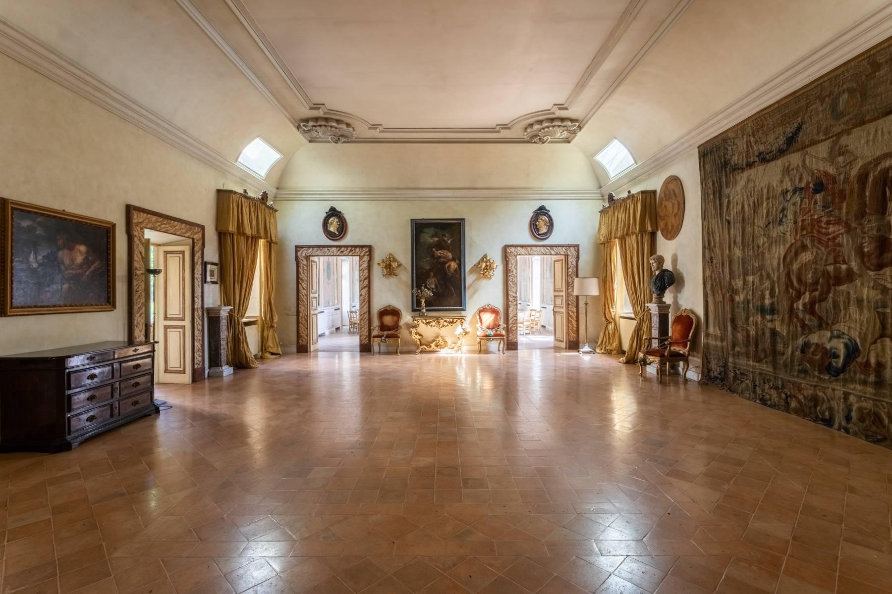 Lubriano, Orvieto - Élégant palais baroque surplombant Civita di Bagnoregio - 14