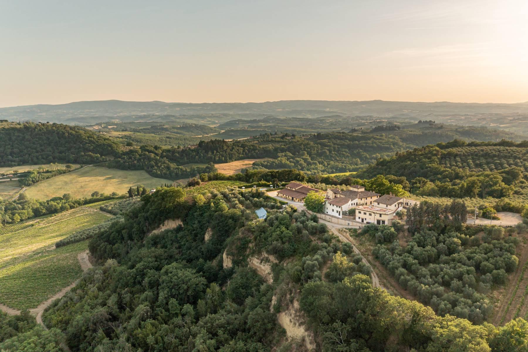 Exceptionnel domaine viticole de 102 hectares au cur du Chianti - 1