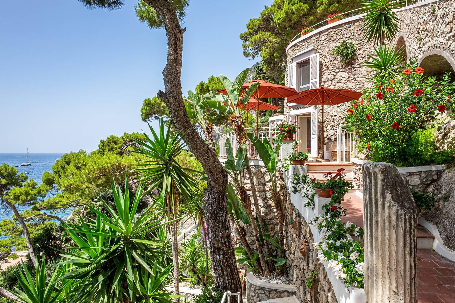 Villa Pieds dans l'eau in Capri - 14